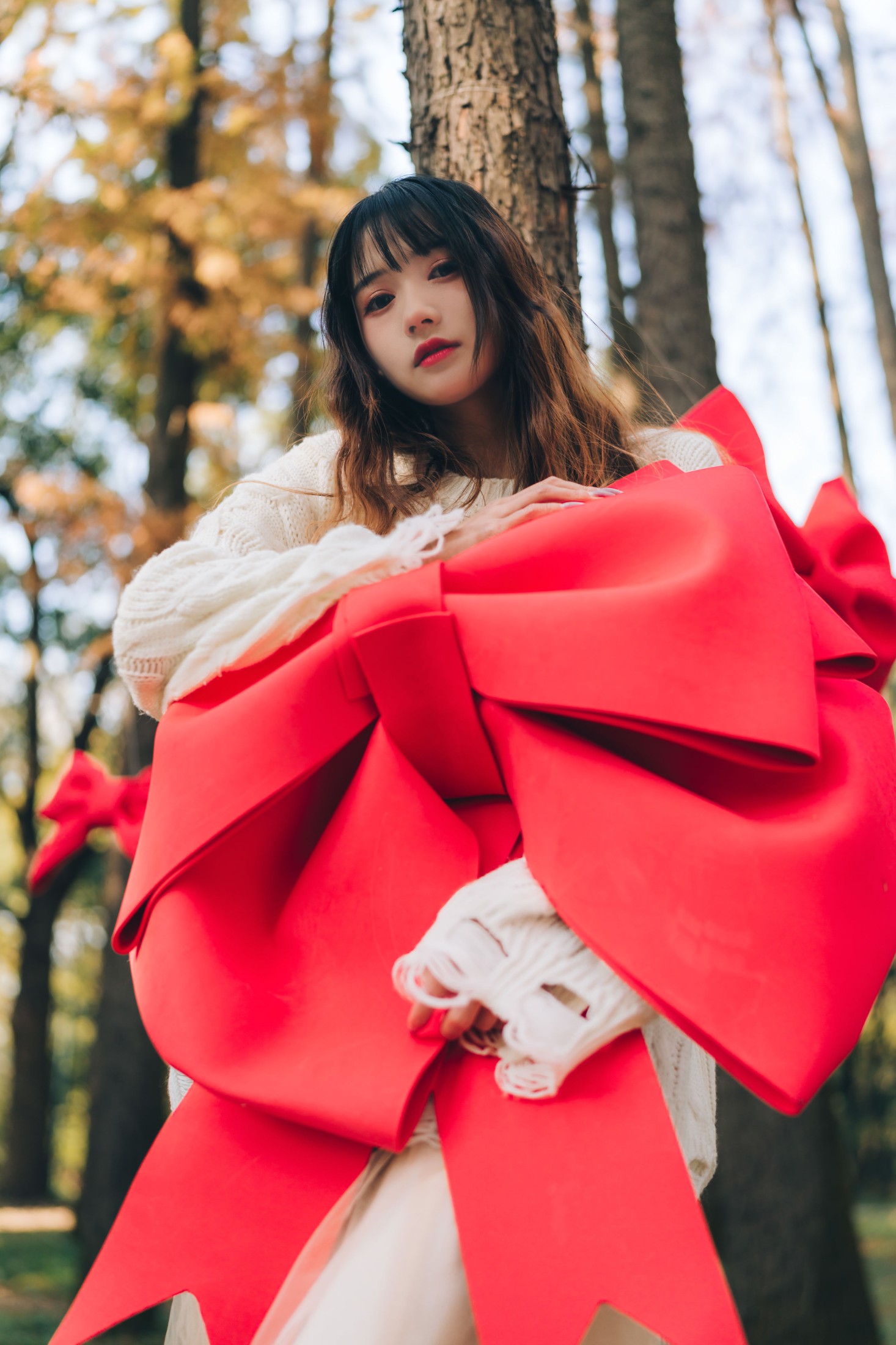 兔子Zzz不吃胡萝卜 – 《红色蝴蝶结》[23P]