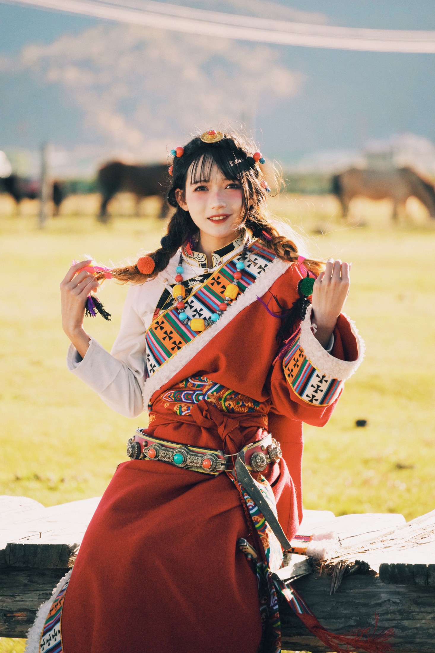 兔子Zzz不吃胡萝卜 – 《草原小卓玛》[25P]