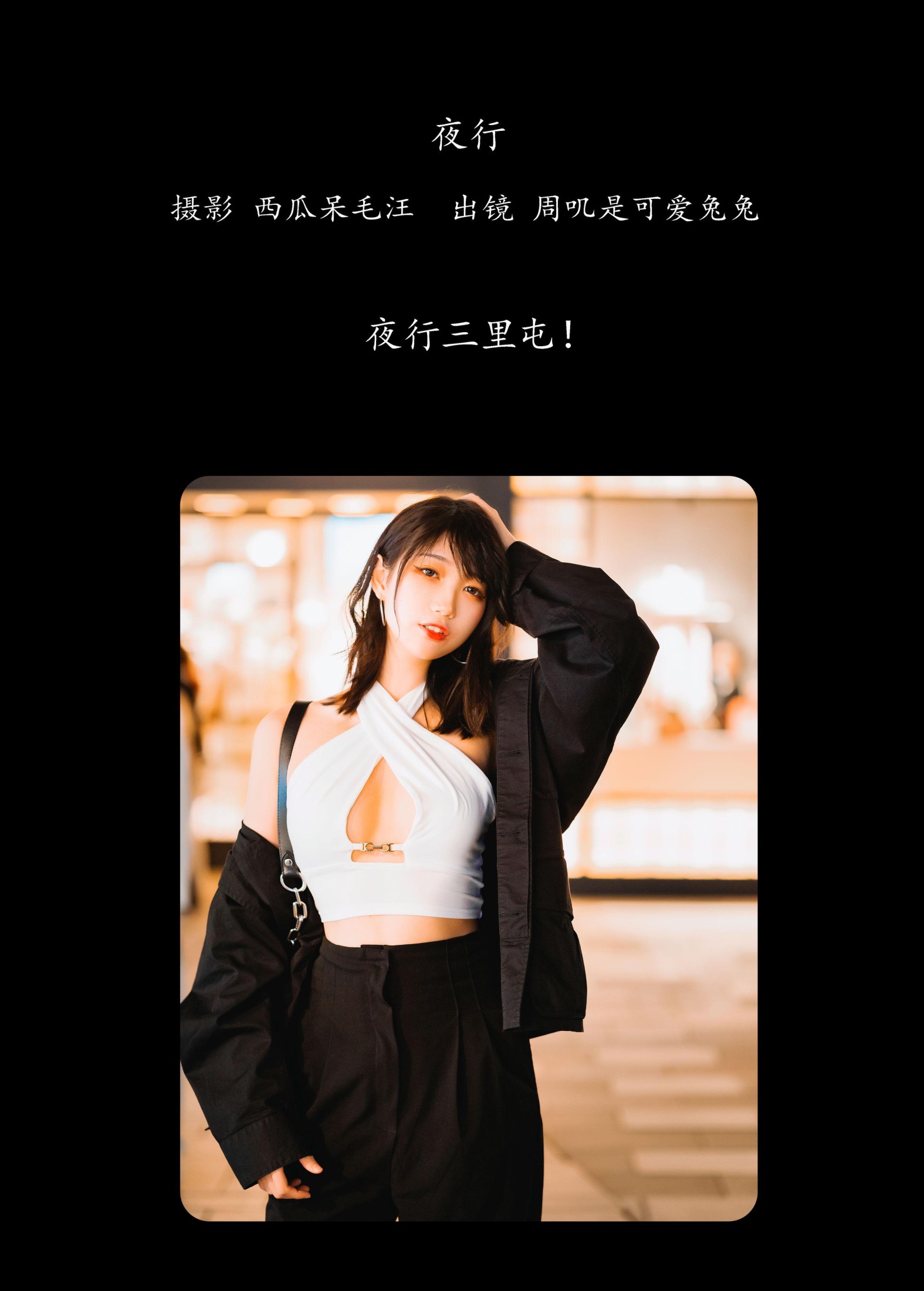 周叽是可爱兔兔 – 《夜行》[27P]