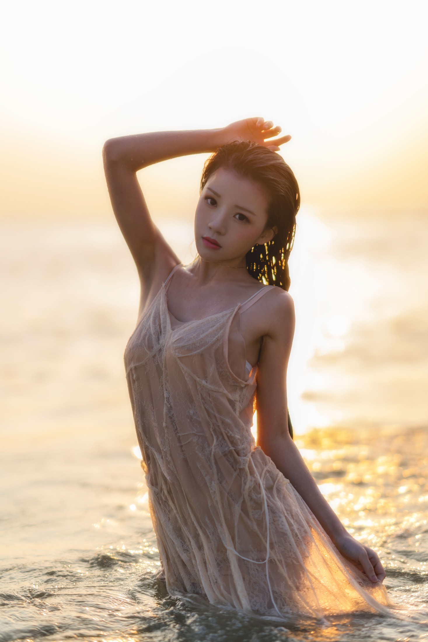 桜桃喵 – 《夕阳下沉醉》[30P]