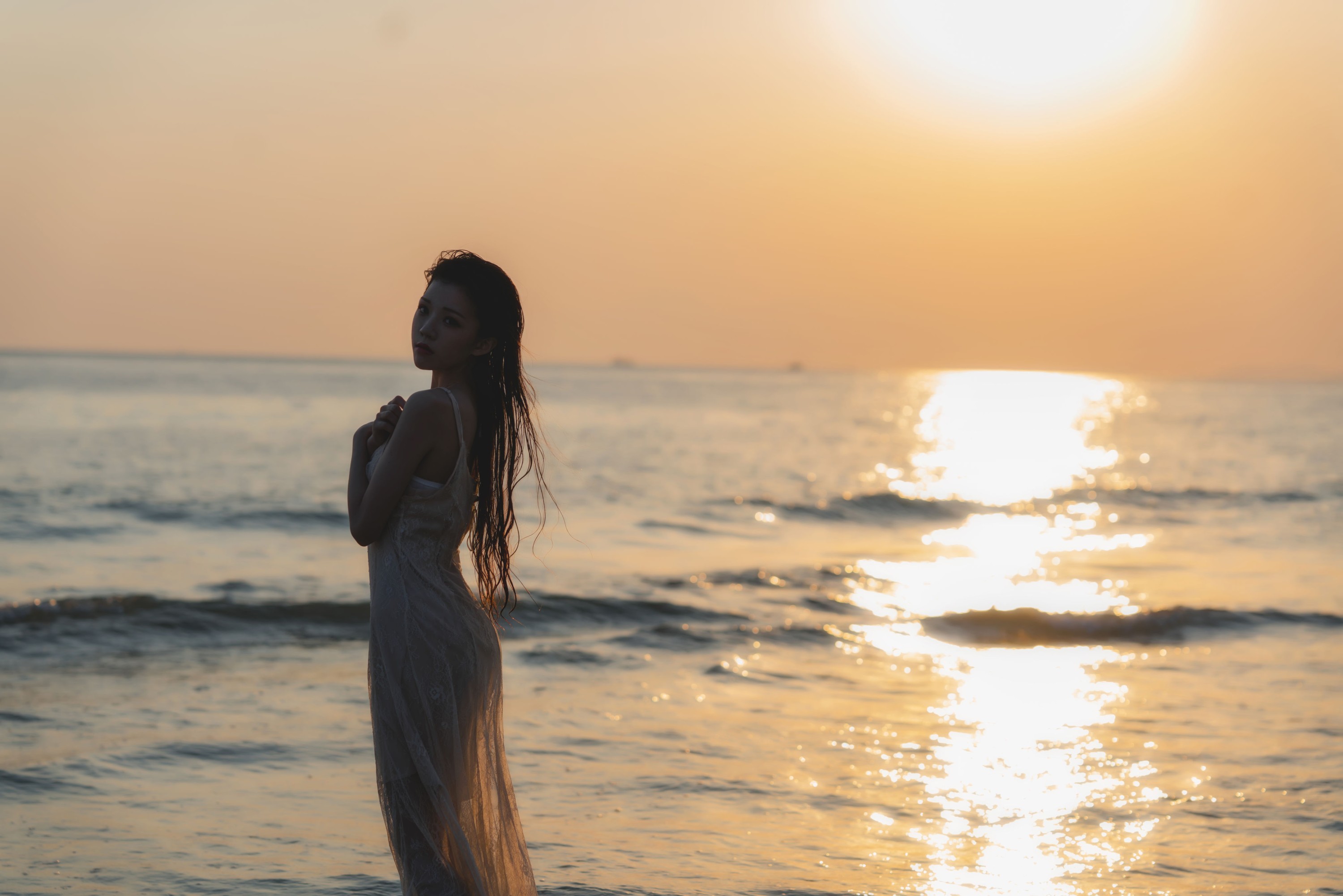 桜桃喵 – 《夕阳下沉醉》[30P]