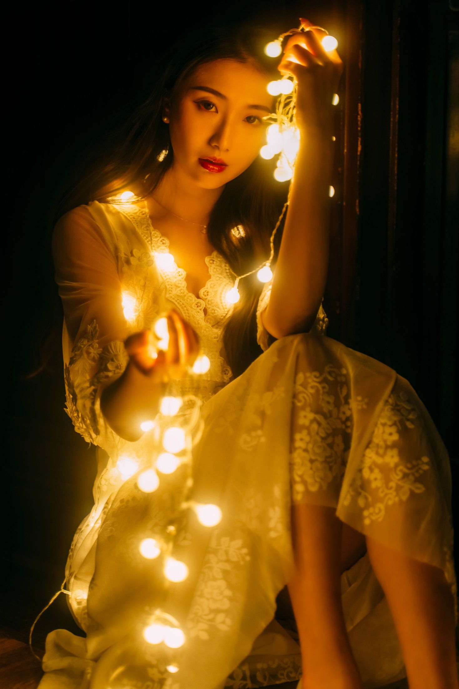 麻花 – 《微光美人》[47P]