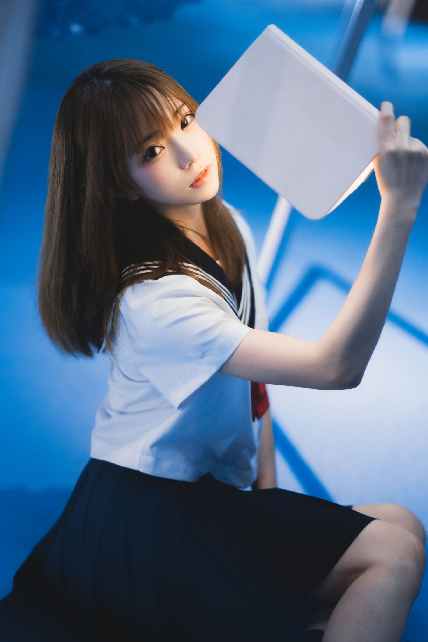 Kitaro_绮太郎 – 《十分之七的蓝》[32P]