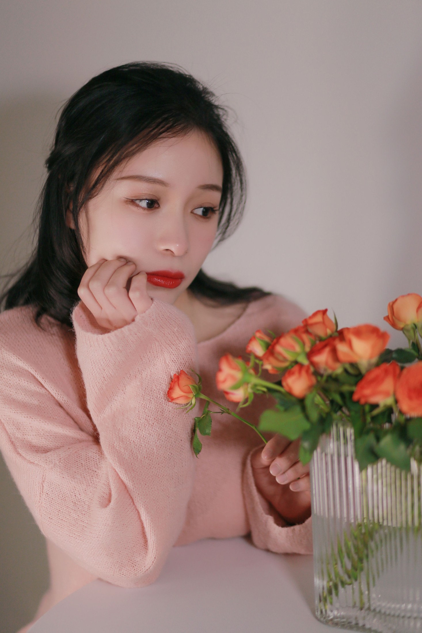 花泽阮阮 – 《花与少女》[25P]