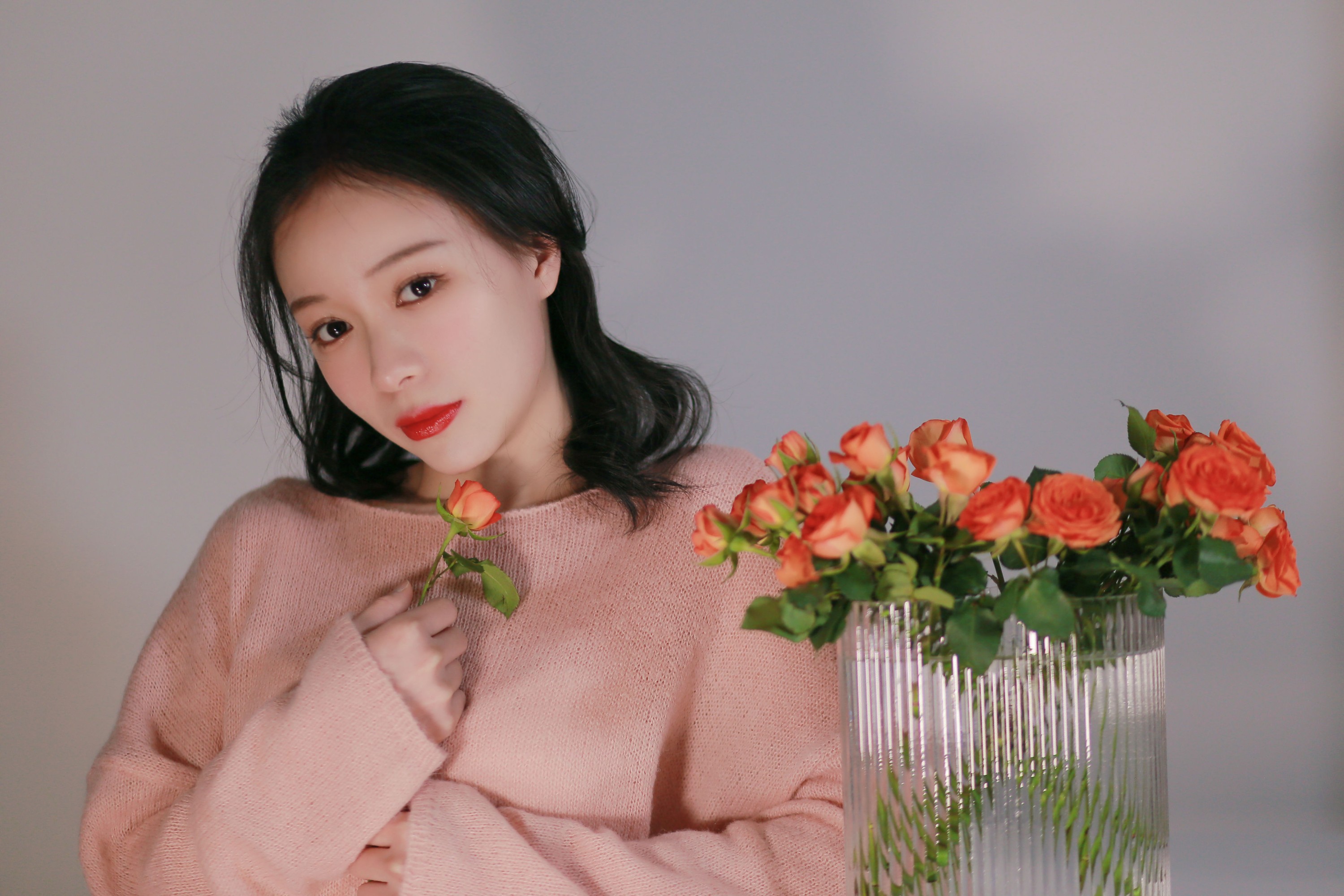 花泽阮阮 – 《花与少女》[25P]