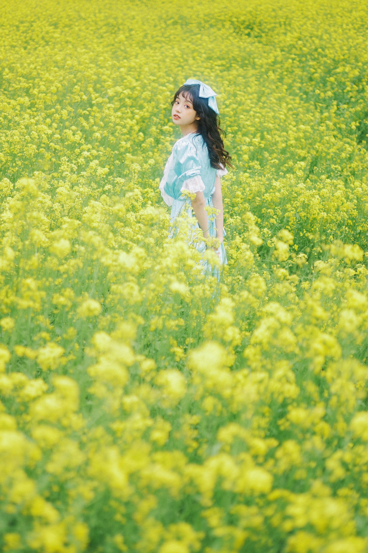 芊芊 – 《黄色花海》[24P]