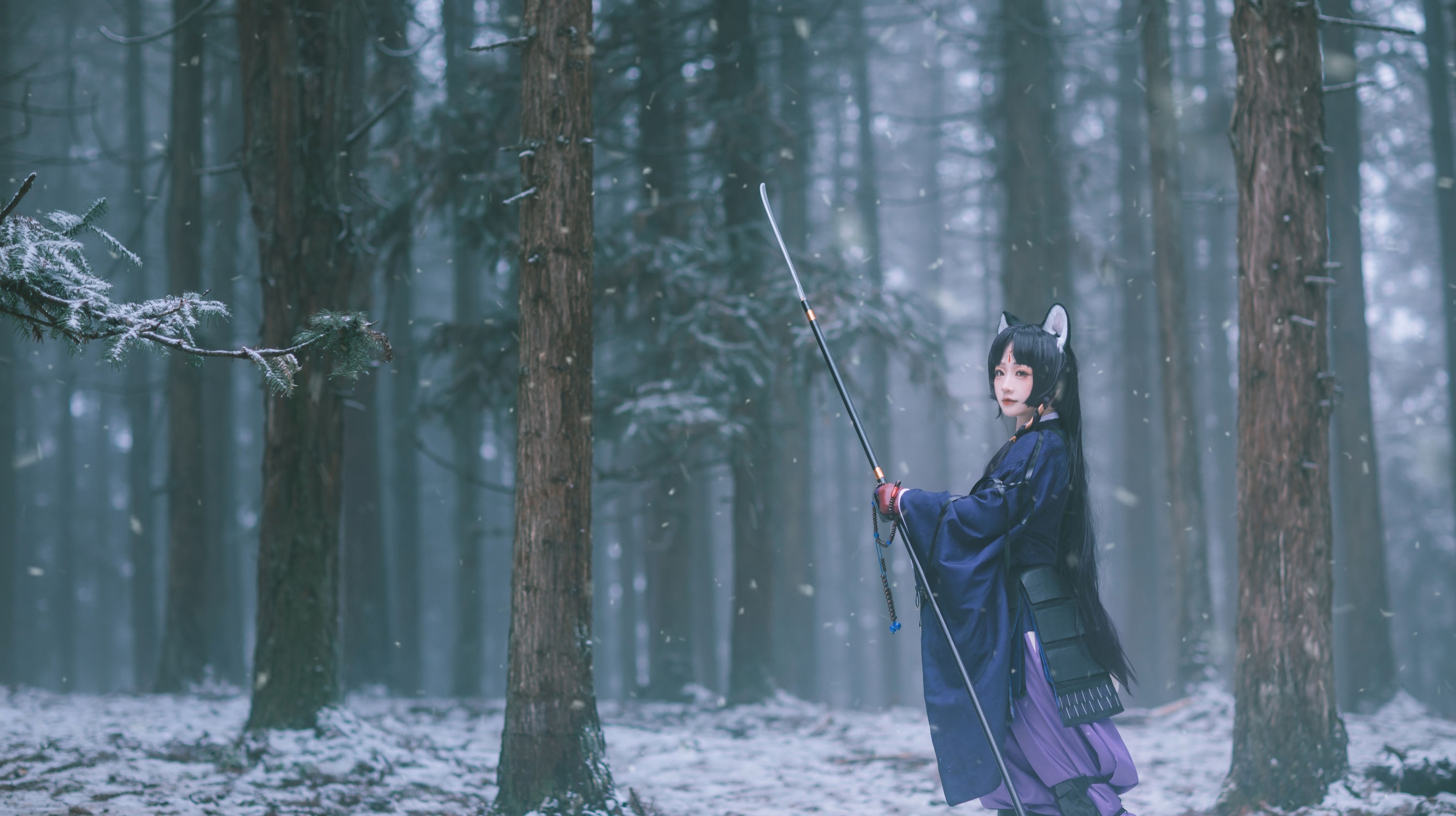 遥山药药 – 《嵯峨 ~雪山的修炼》[21P]