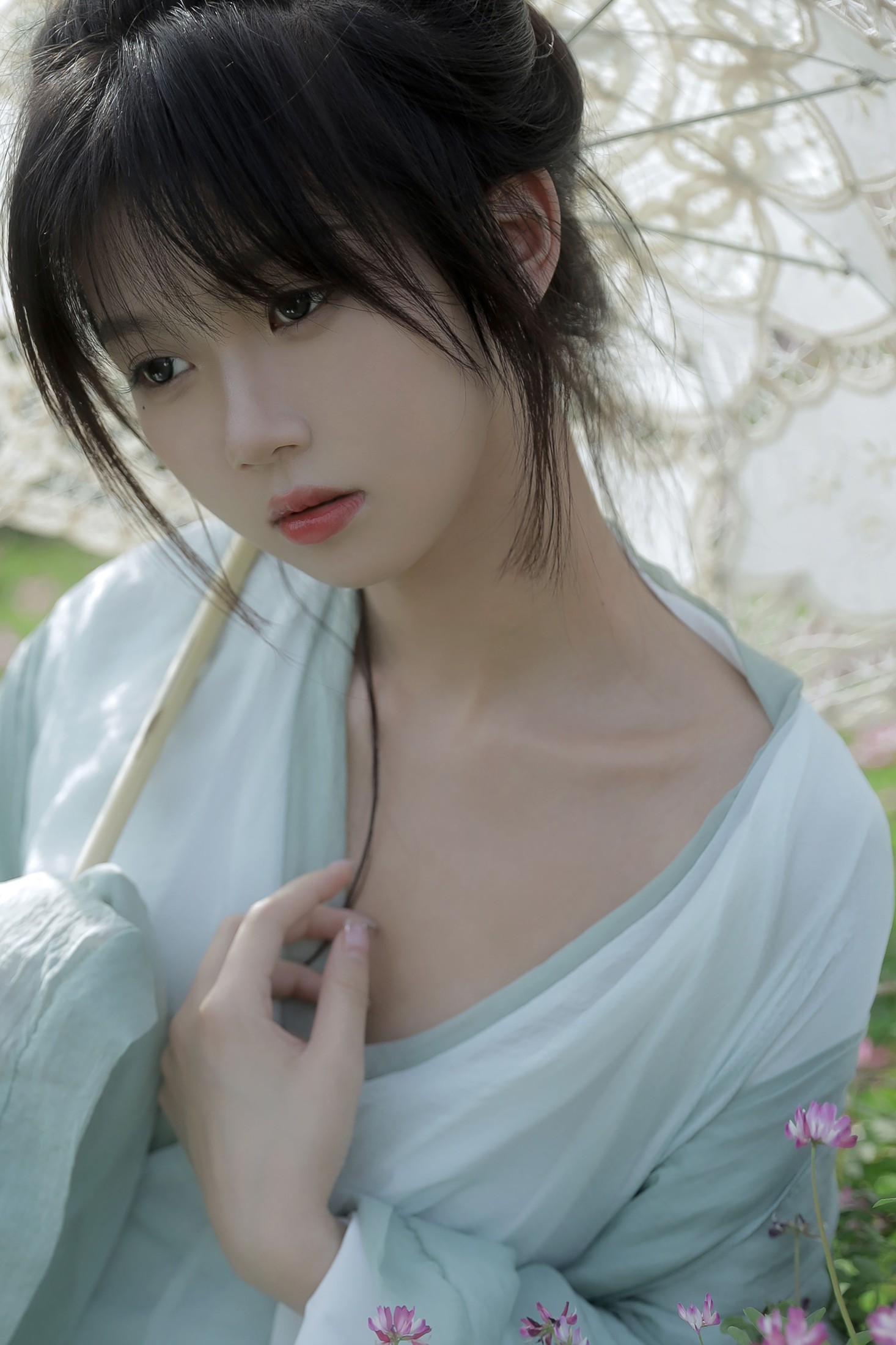 聂十三 – 《一跃落入紫云英》[20P]