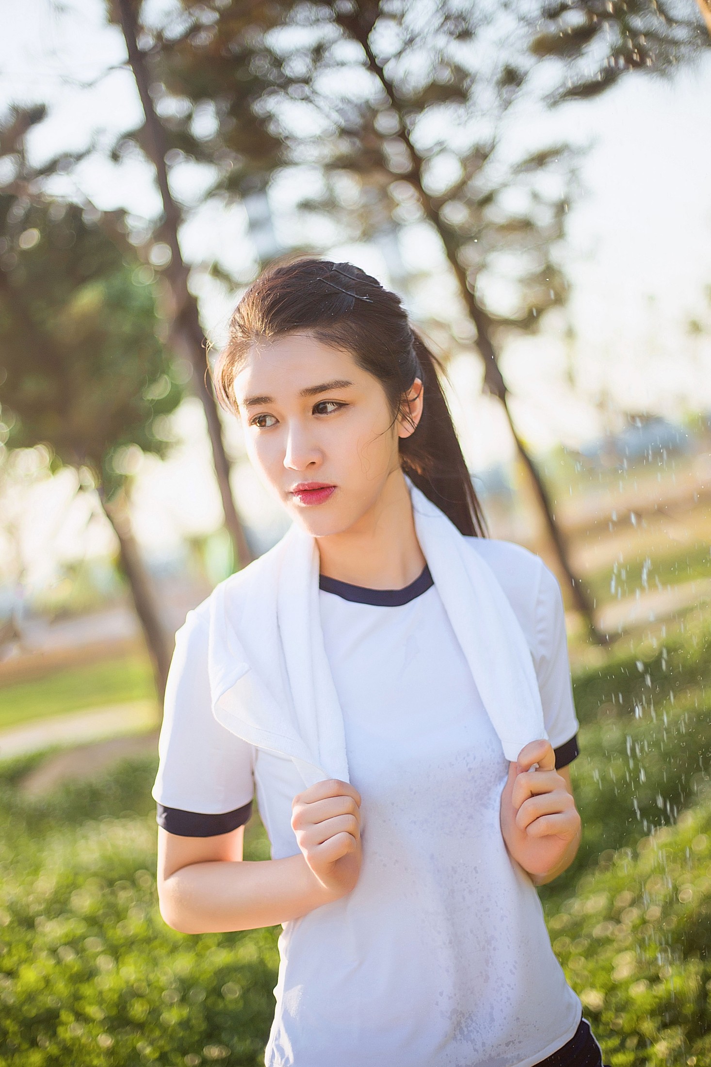 尚熠晗Momooly  – 《操场元气少女》[21P]