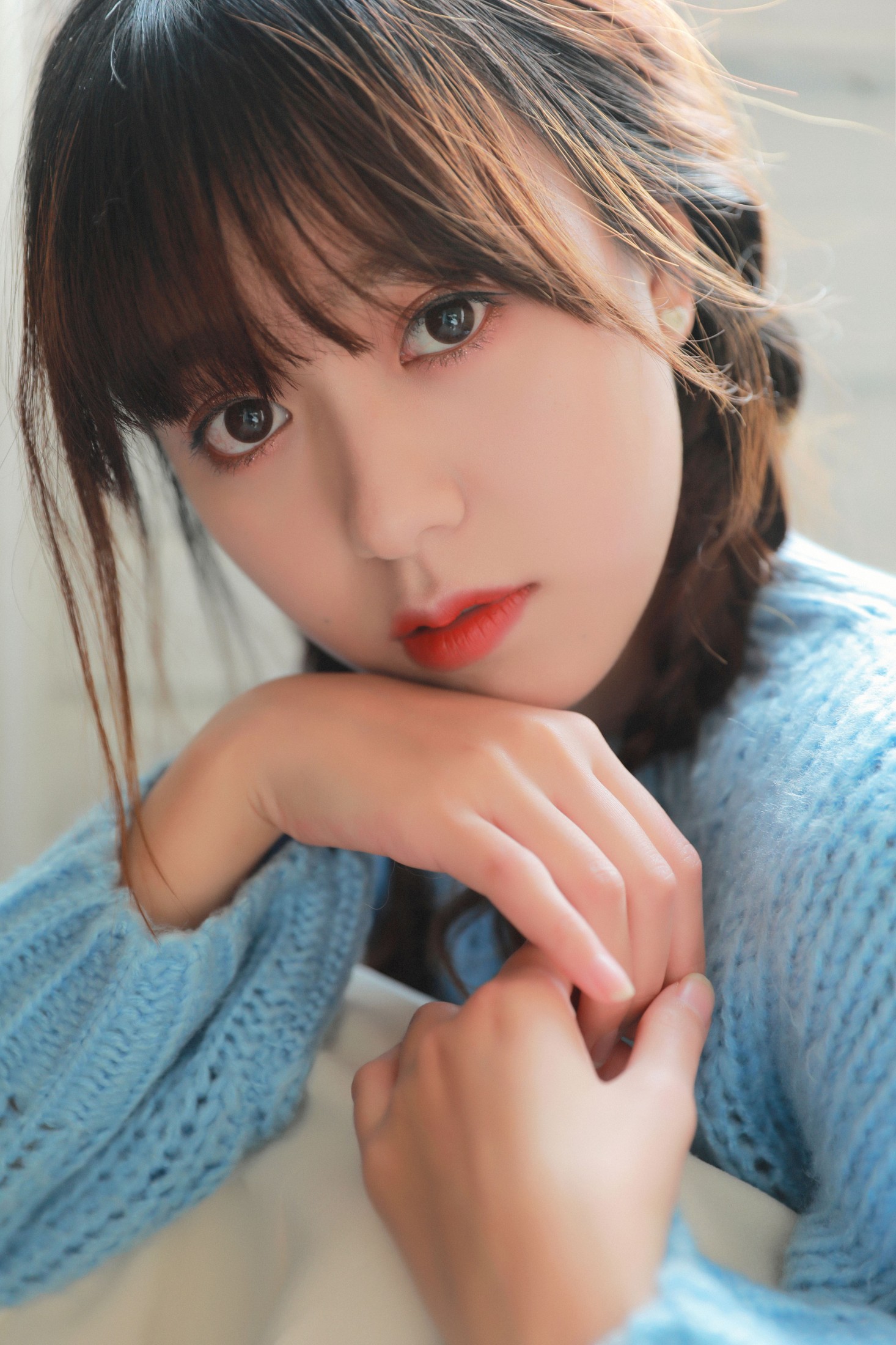 牛泽萌 – 《坠入这蓝色里》[20P]