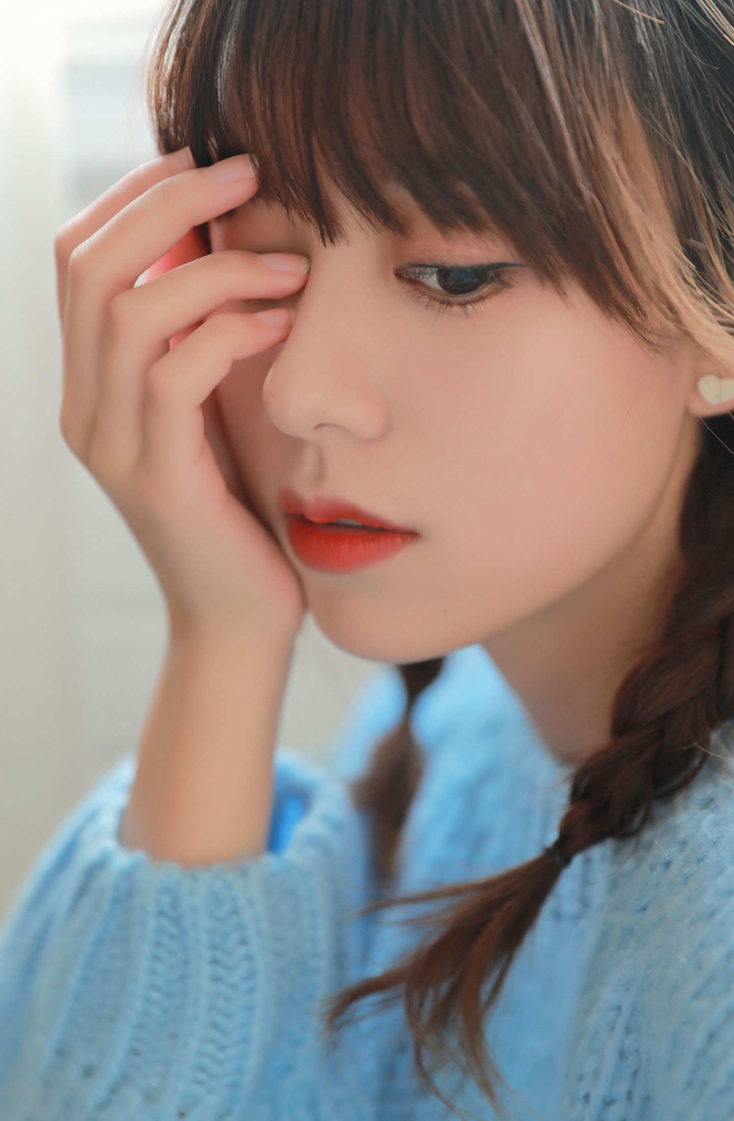 牛泽萌 – 《坠入这蓝色里》[20P]