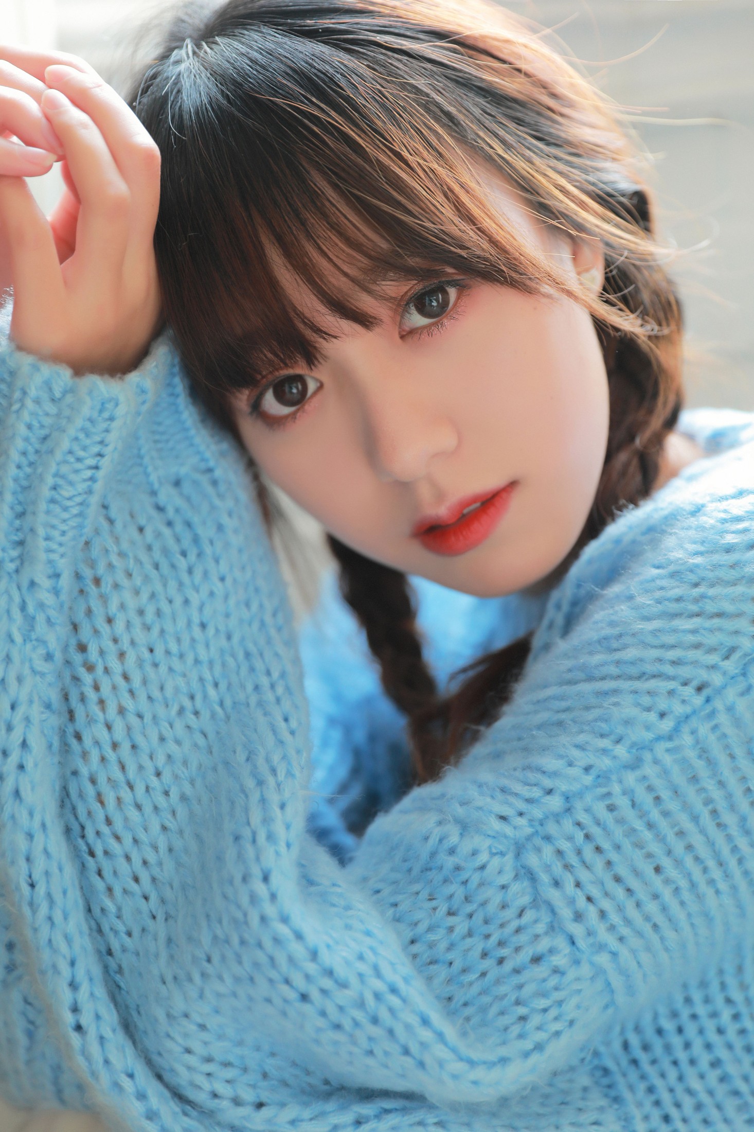 牛泽萌 – 《坠入这蓝色里》[20P]