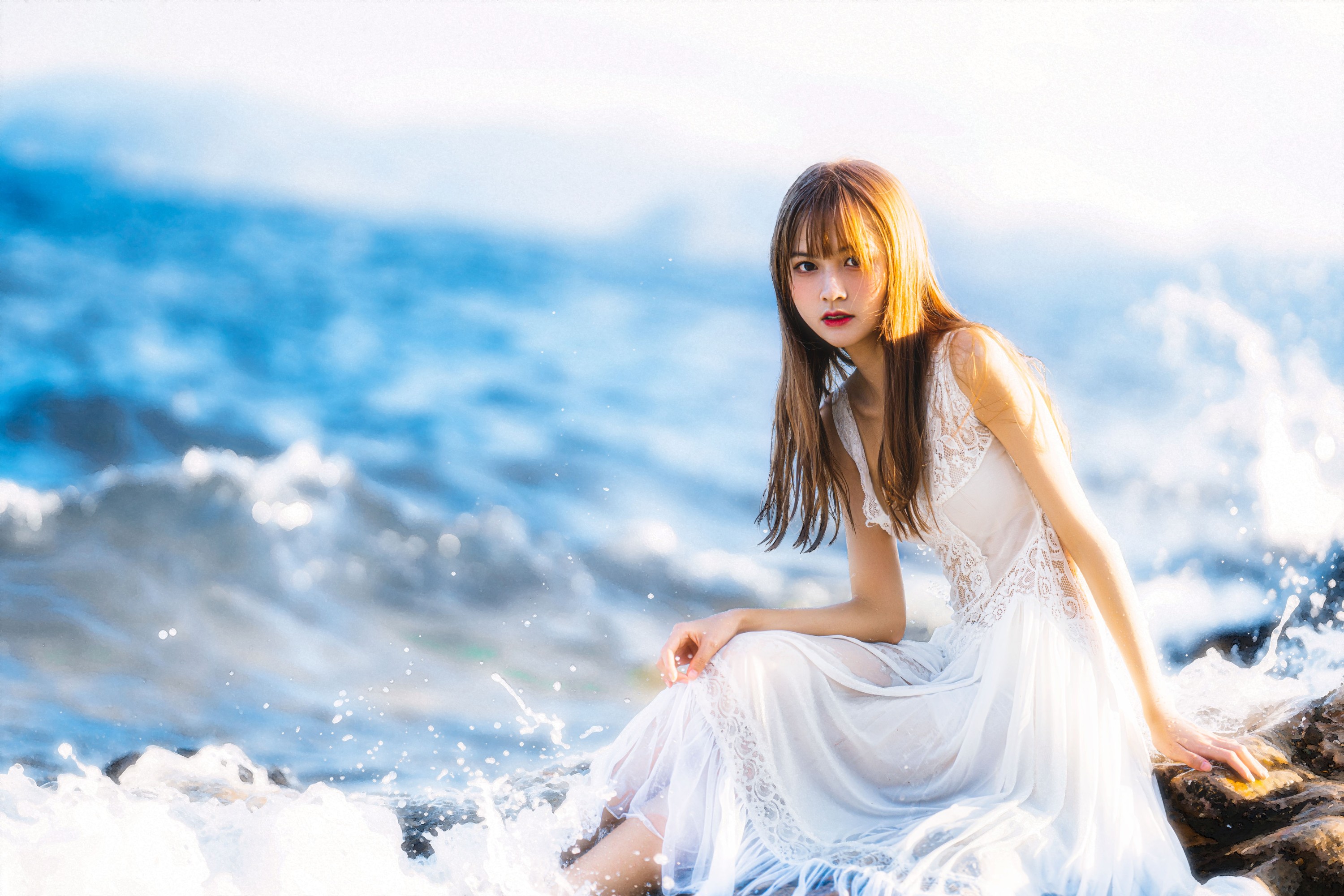 小小枝w – 《她转身向大海走去》[29P]