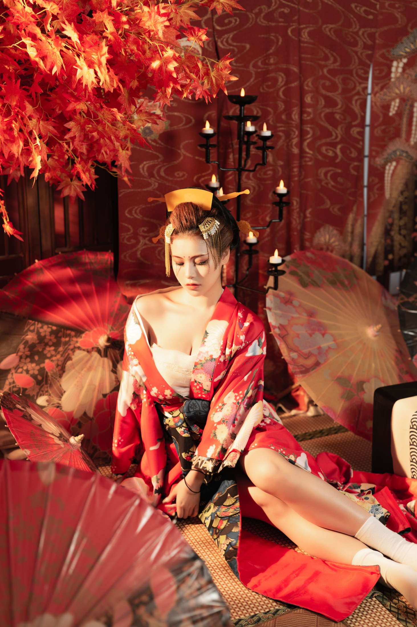 奶酪 – 《恶女花魁》[23P]