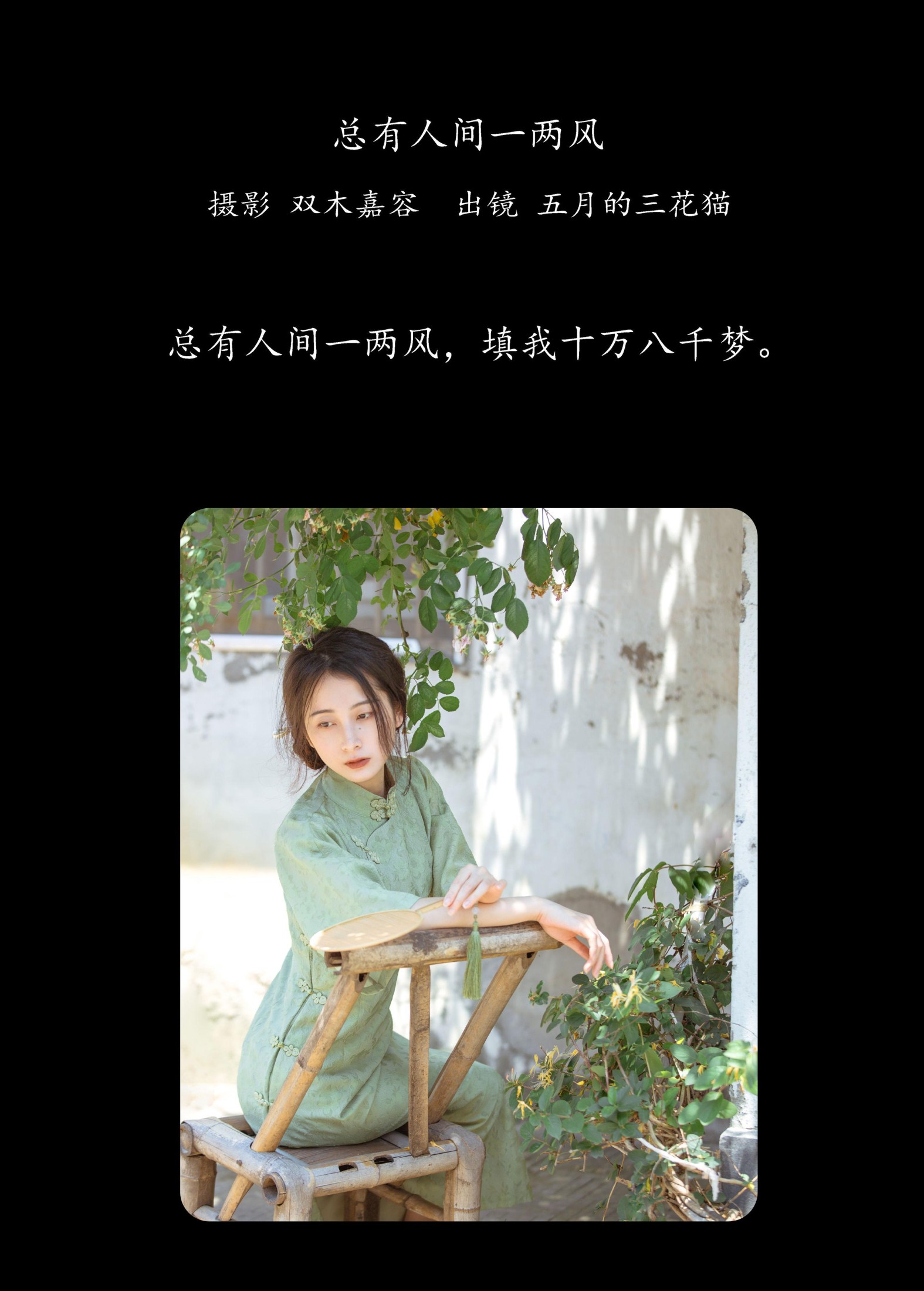 五月的三花猫 – 《总有人间一两风》[24P]