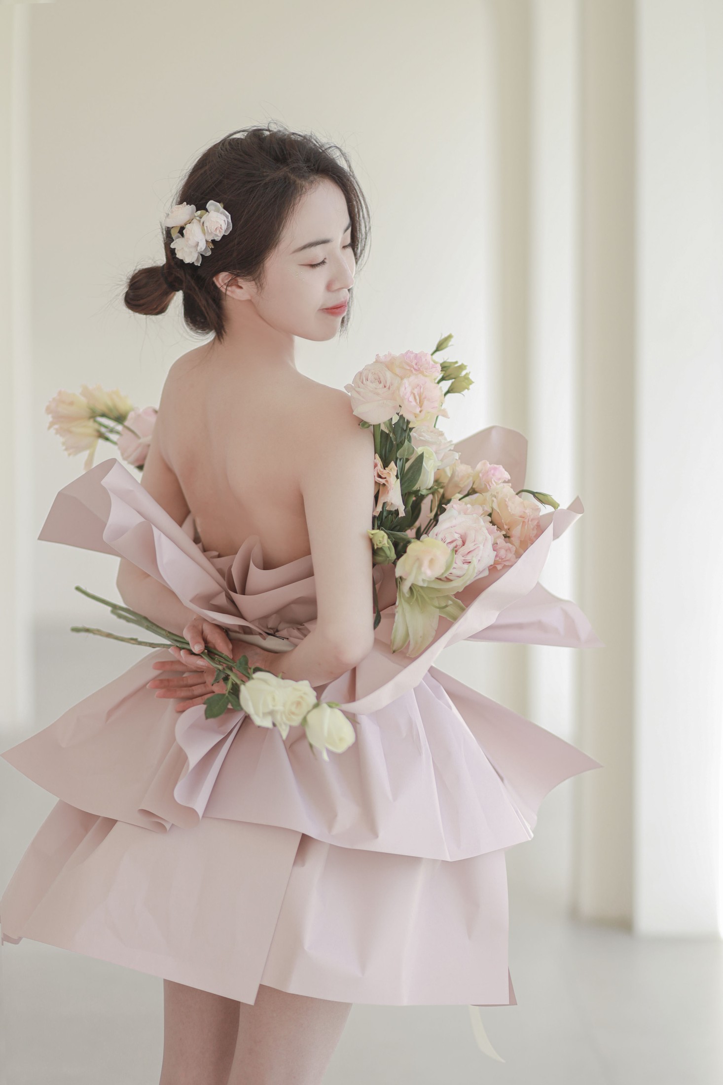 卖恐龙的小红薯 – 《花与少女》[36P] 插图4