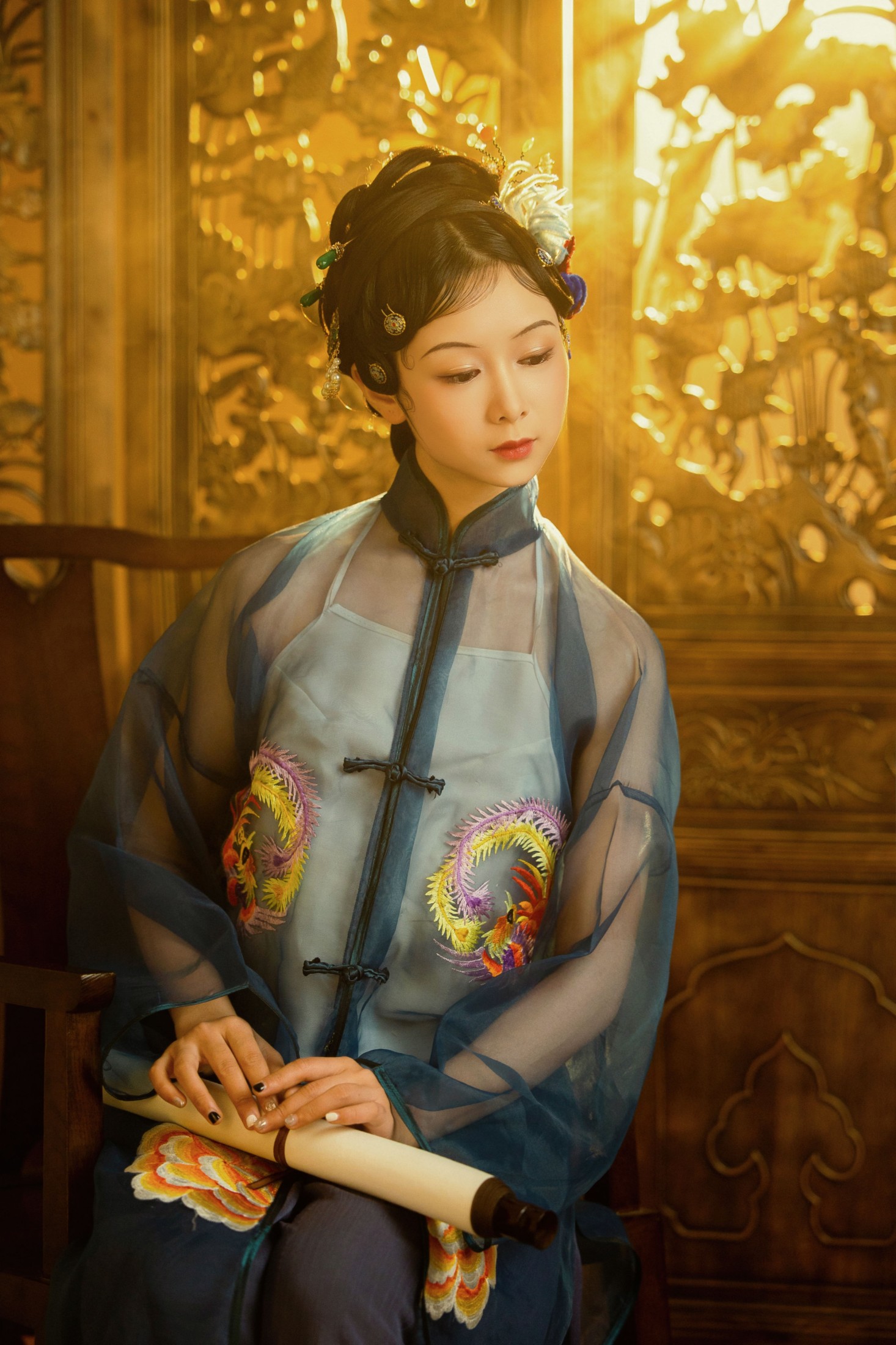 周周 – 《清宫戏曲》[28P]