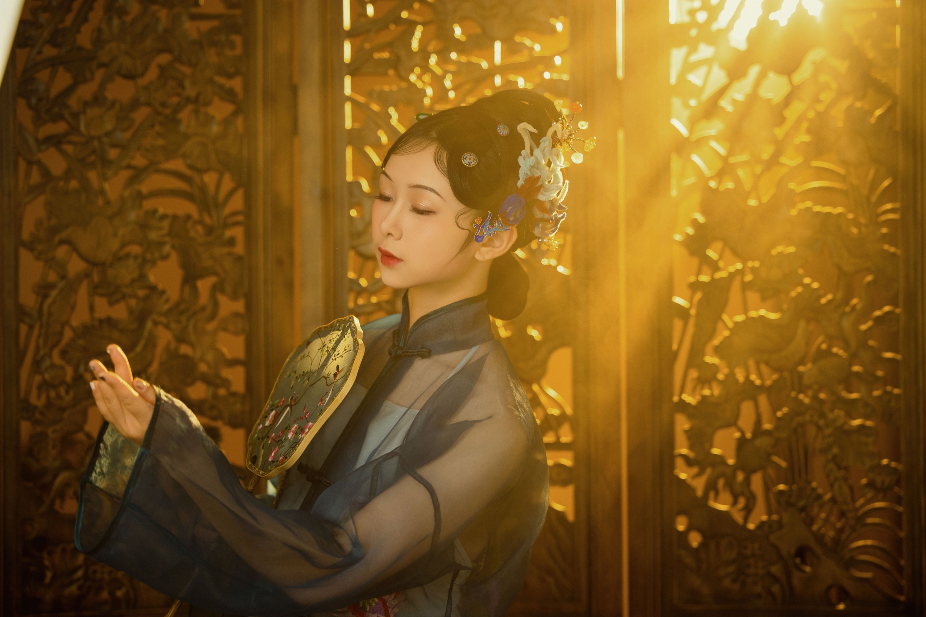 周周 – 《清宫戏曲》[28P]