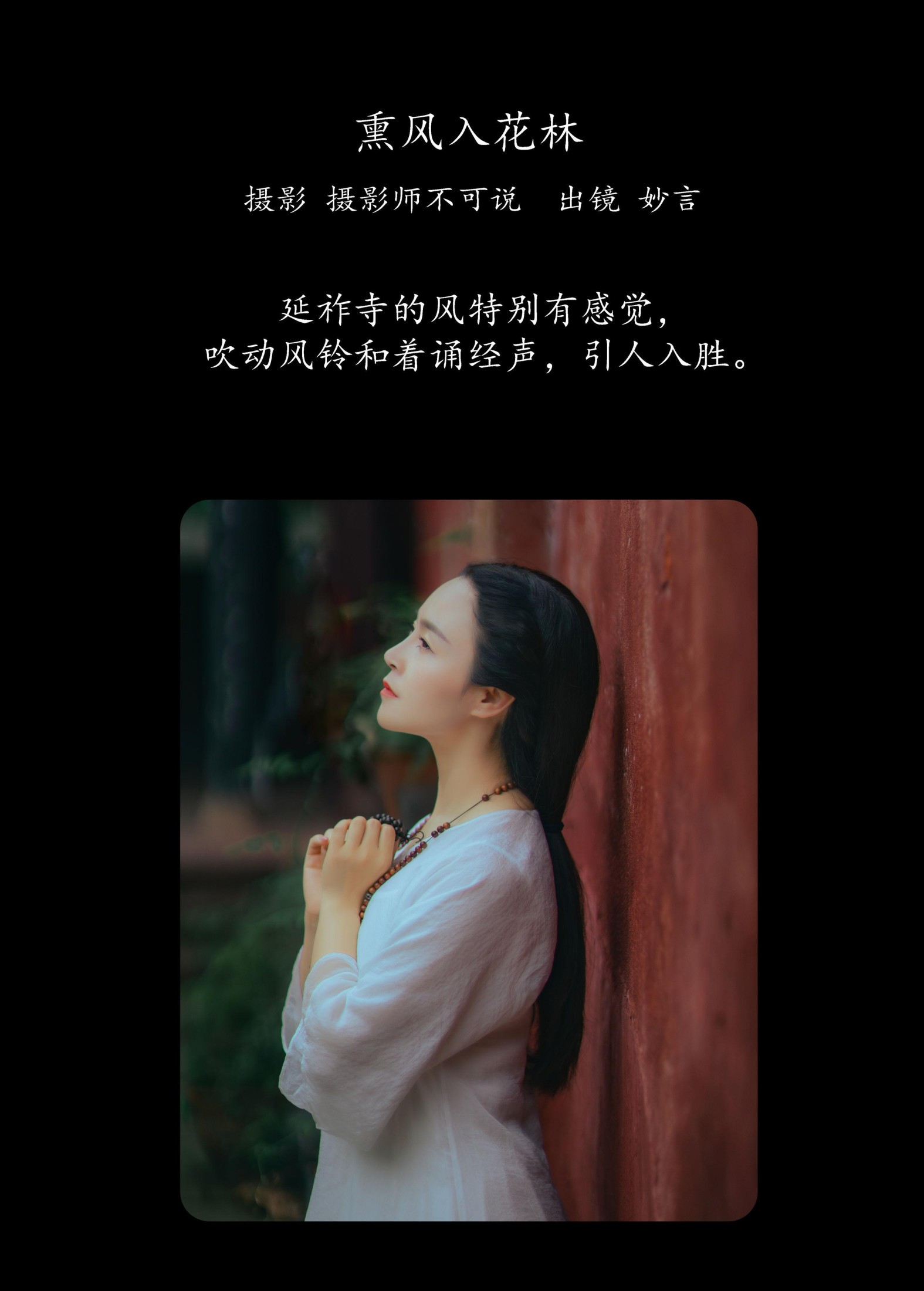 妙言 – 《熏风入花林》[46P]