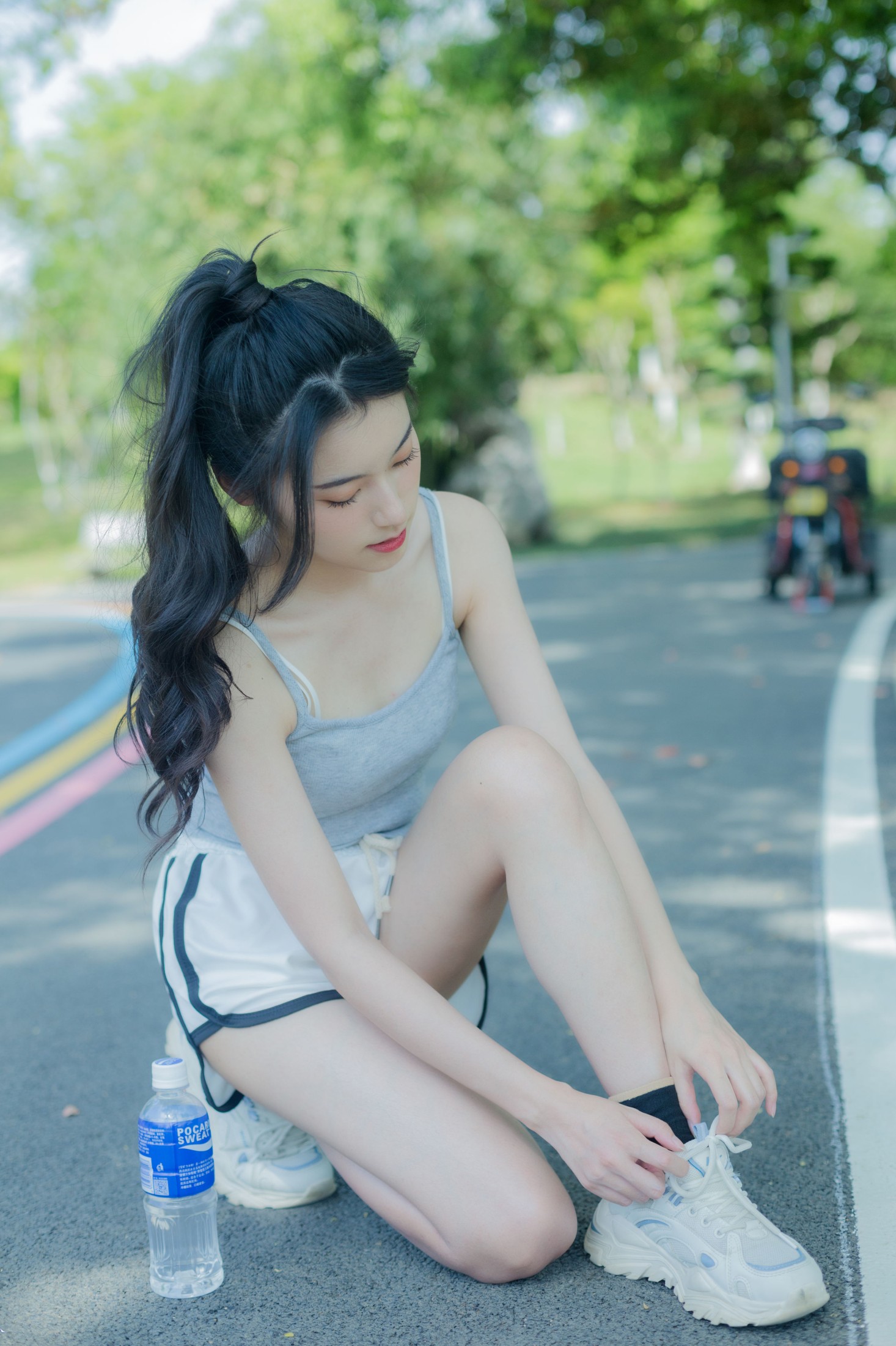 靜鏡婧 – 《猫宁！晨跑吗？》[27P]