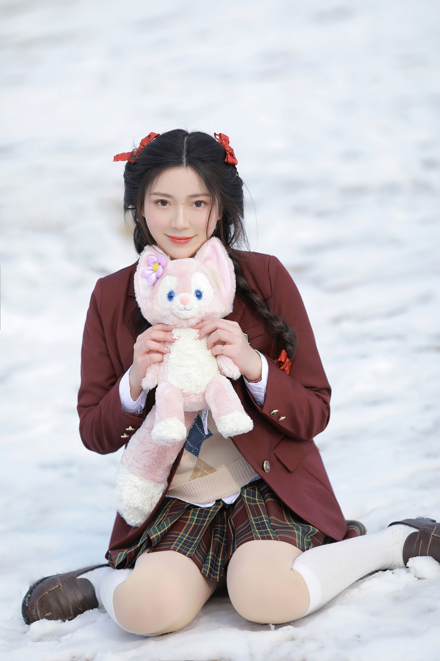 晓芳 – 《恰好飘来的雪》[23P]