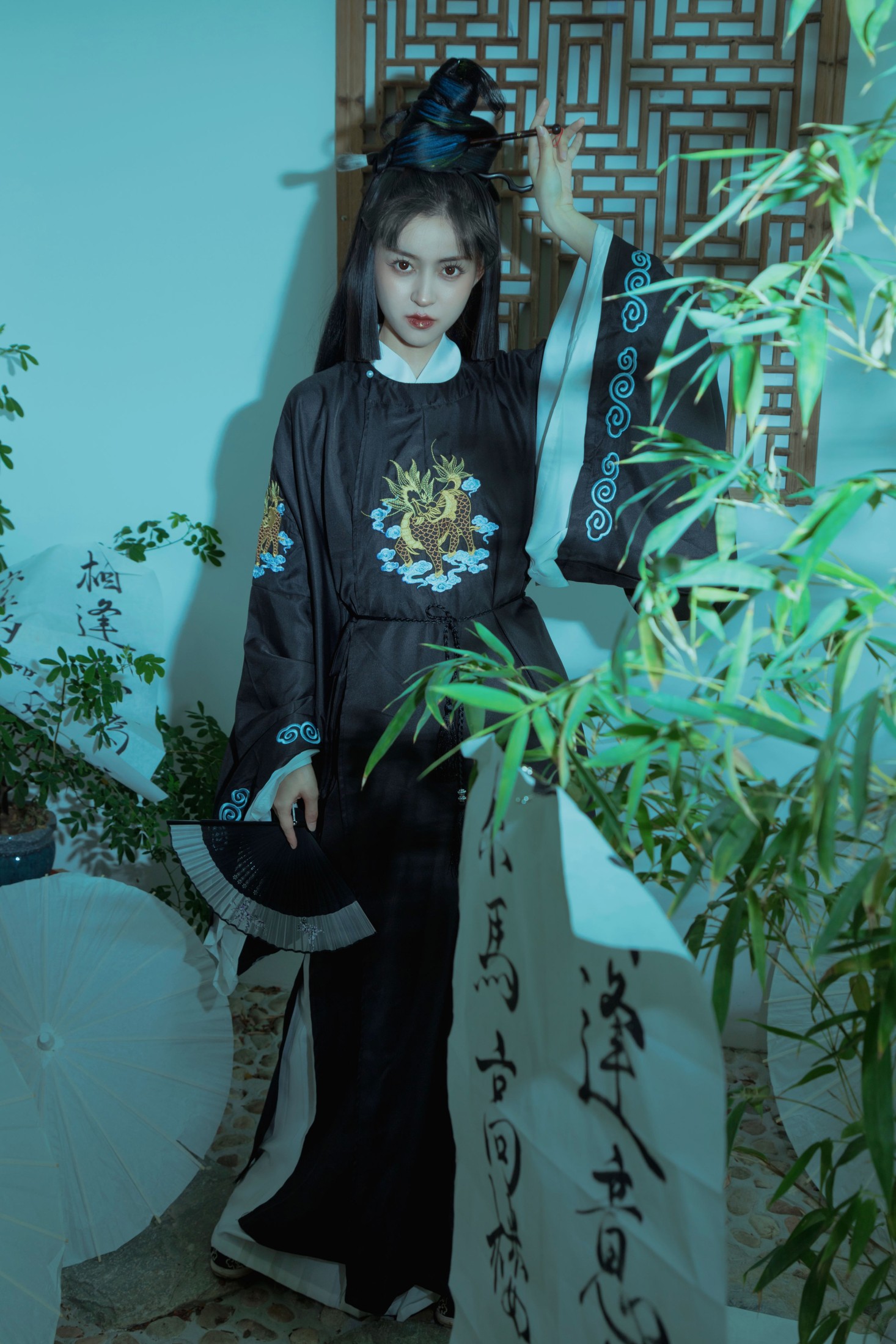 壹萱- – 《国风 · 竹与墨》[43P]