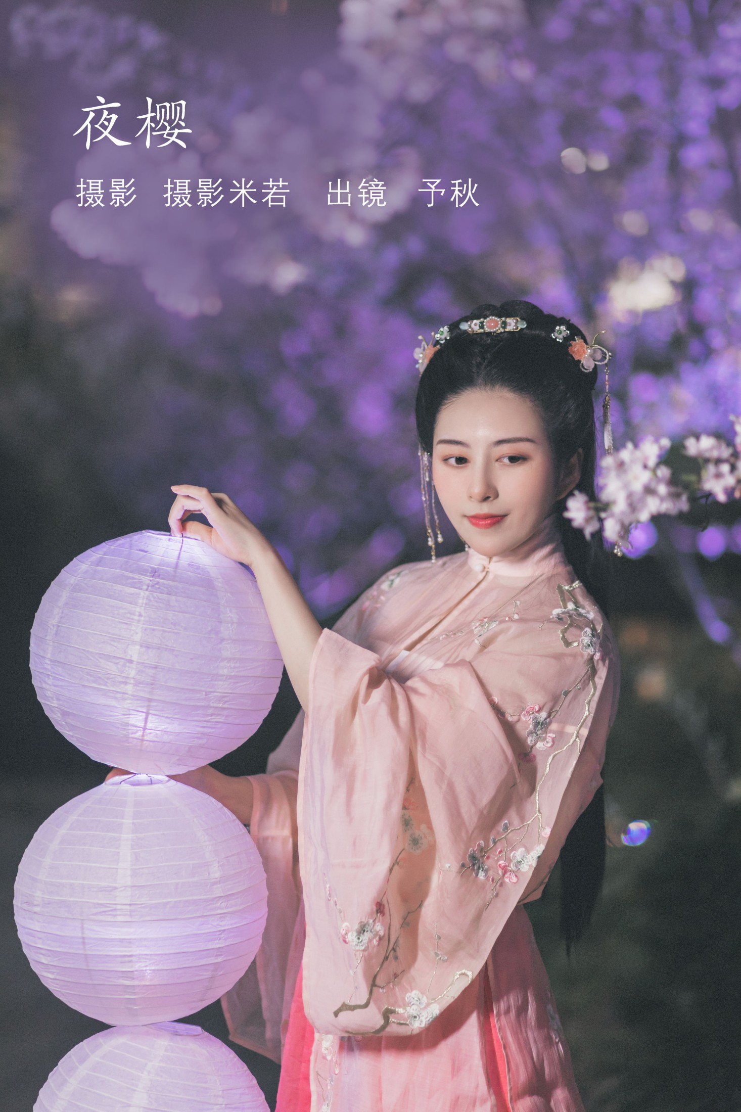 秘制大何酱 – 《夜樱》[25P]