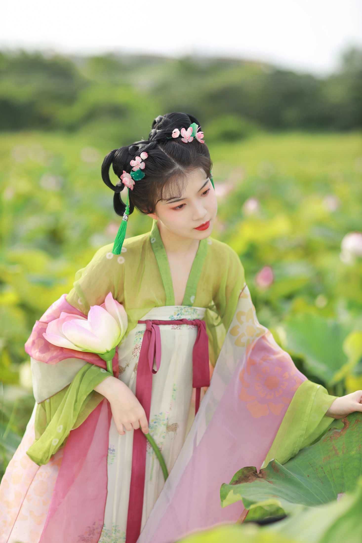 我超白_ – 《荷花少女》[30P]