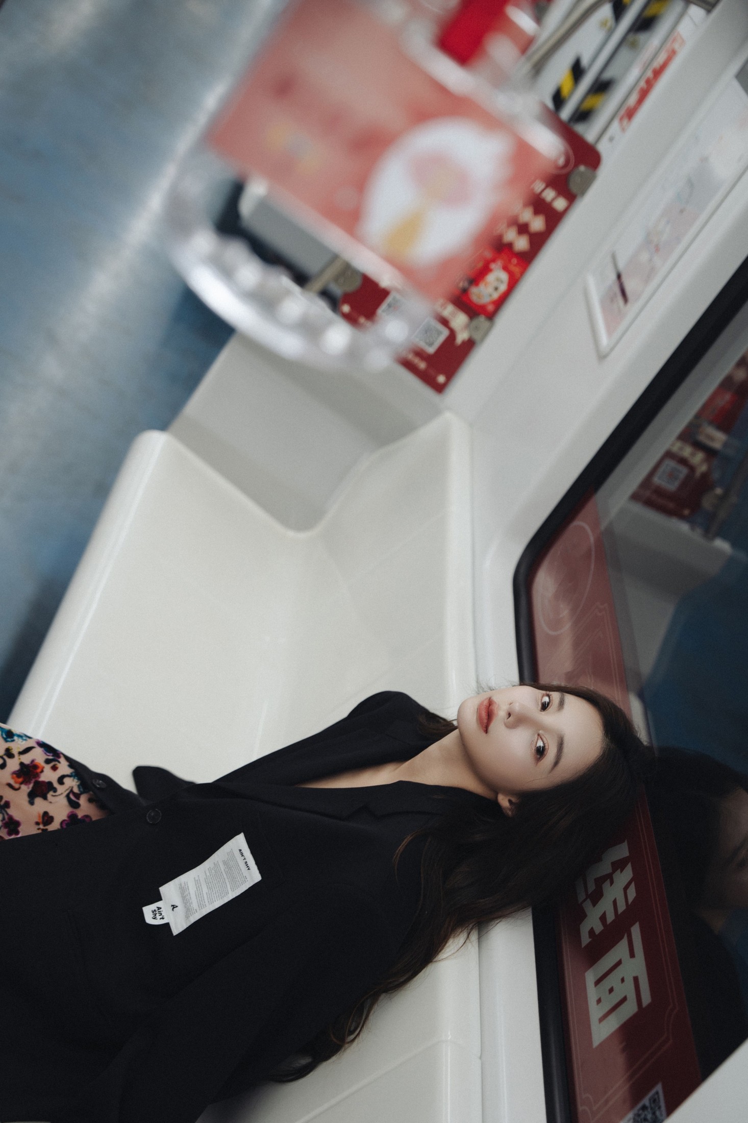 姝雯同学 – 《落寞地铁》[41P] 插图4