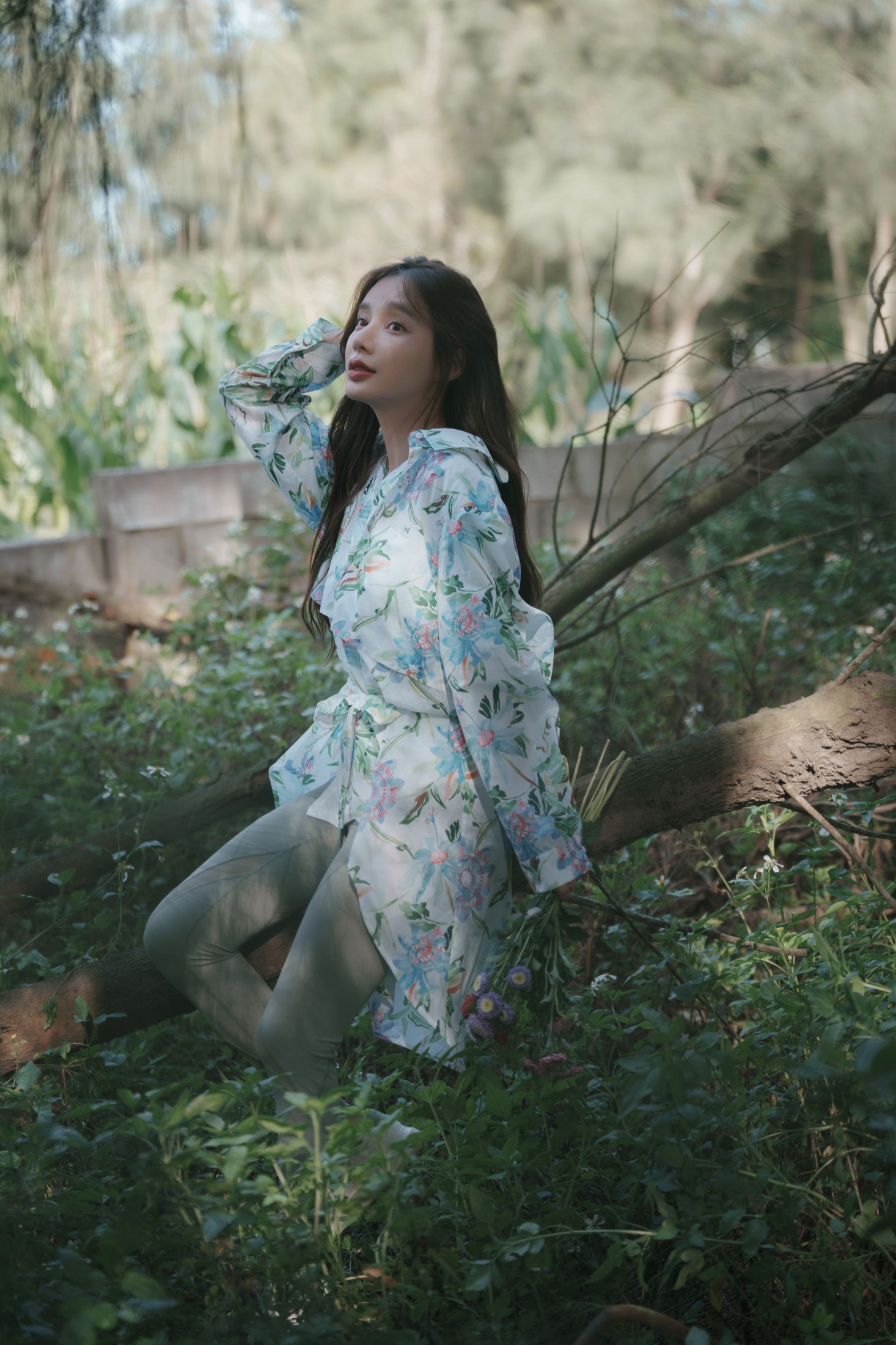 姝雯同学 – 《氧气女孩的盛夏密林》[53P] 插图5