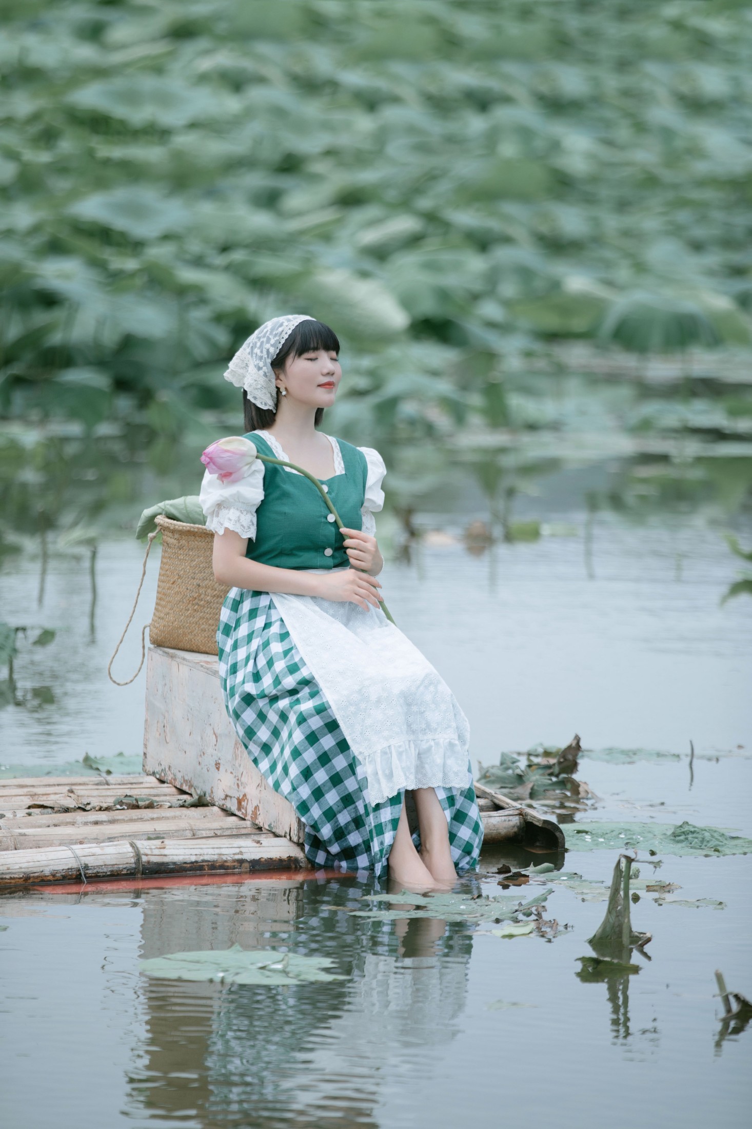 冬琴 – 《采荷姑娘》[25P]