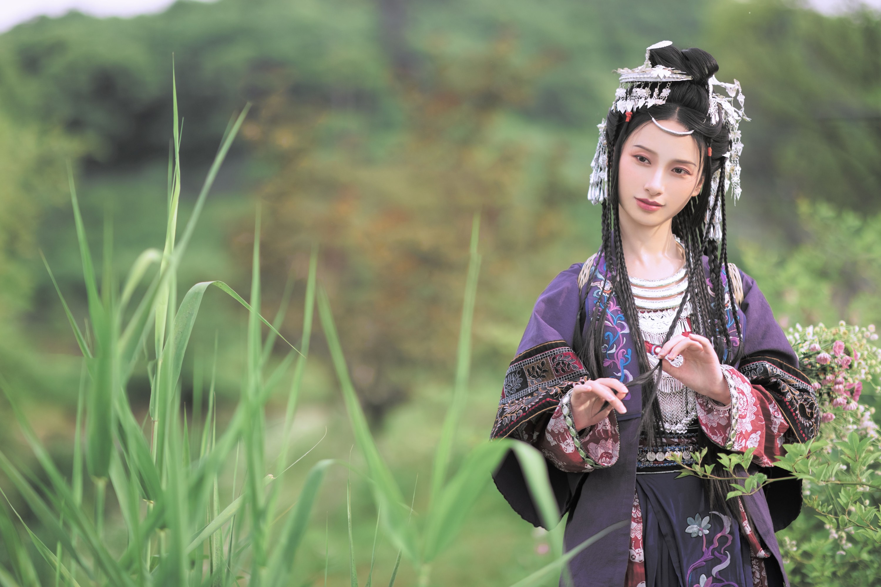 眸小妖 – 《苗疆少女》[42P]