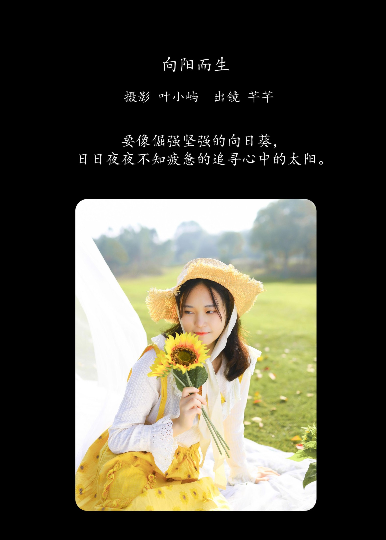 芊芊 – 《向阳而生》[23P]