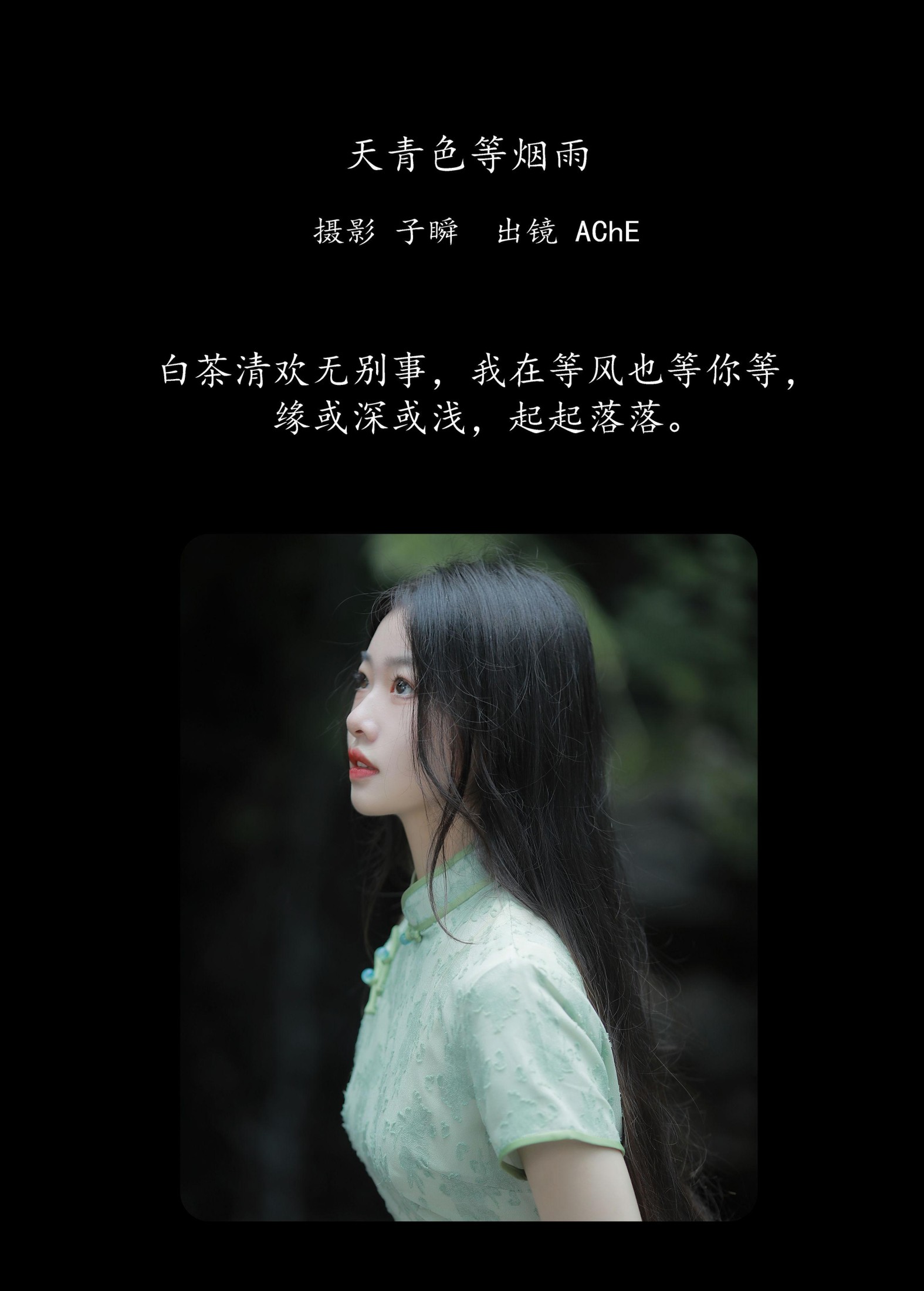 AChE – 《天青色等烟雨》[23P]