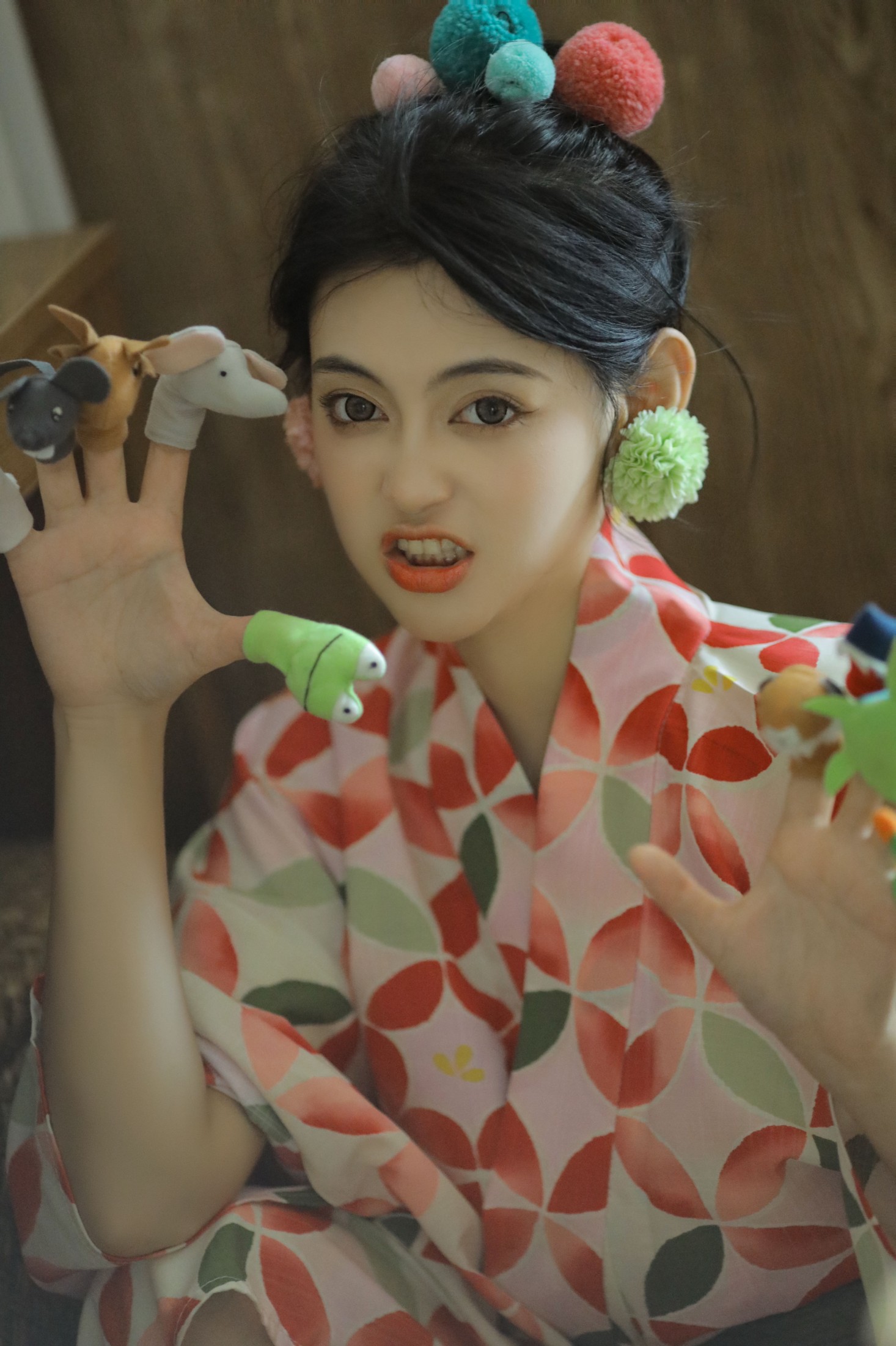 傅四维儿 – 《和服少女宅家记》[21P] 插图3