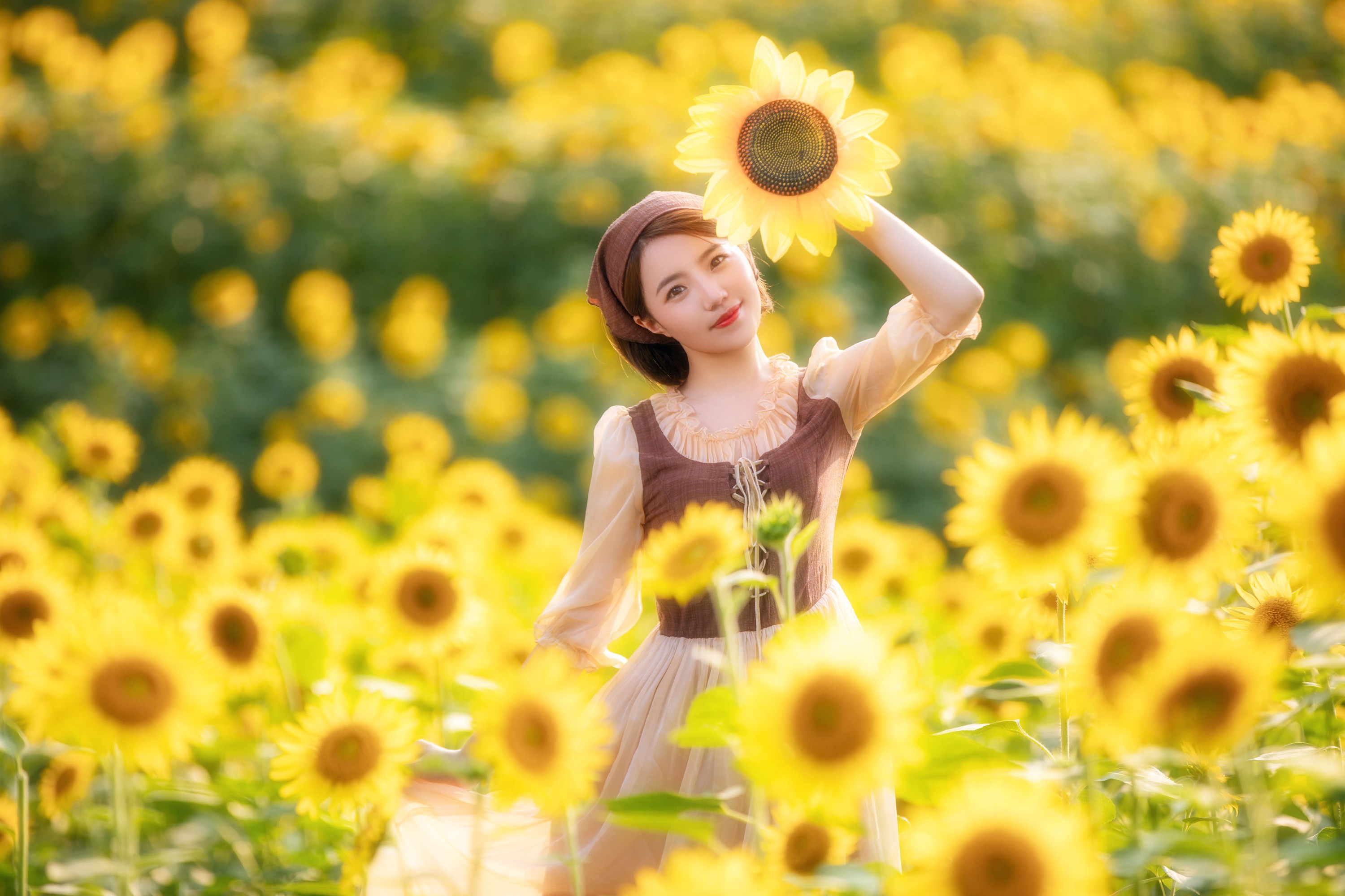 冬琴 – 《误入梵高的油画世界》[23P]