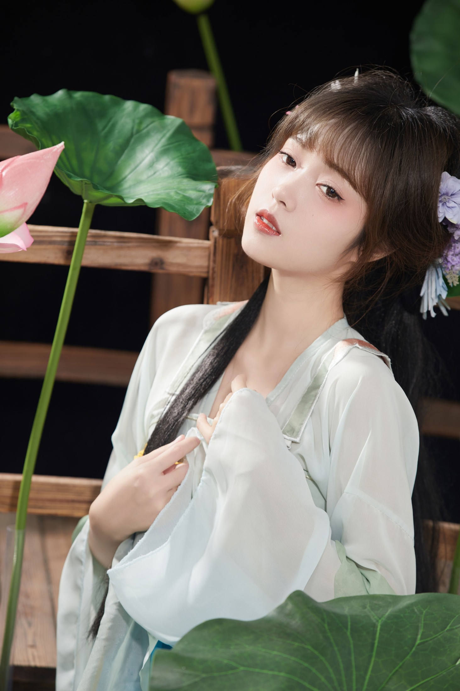 小薇人儿 – 《荷塘月色》[40P]