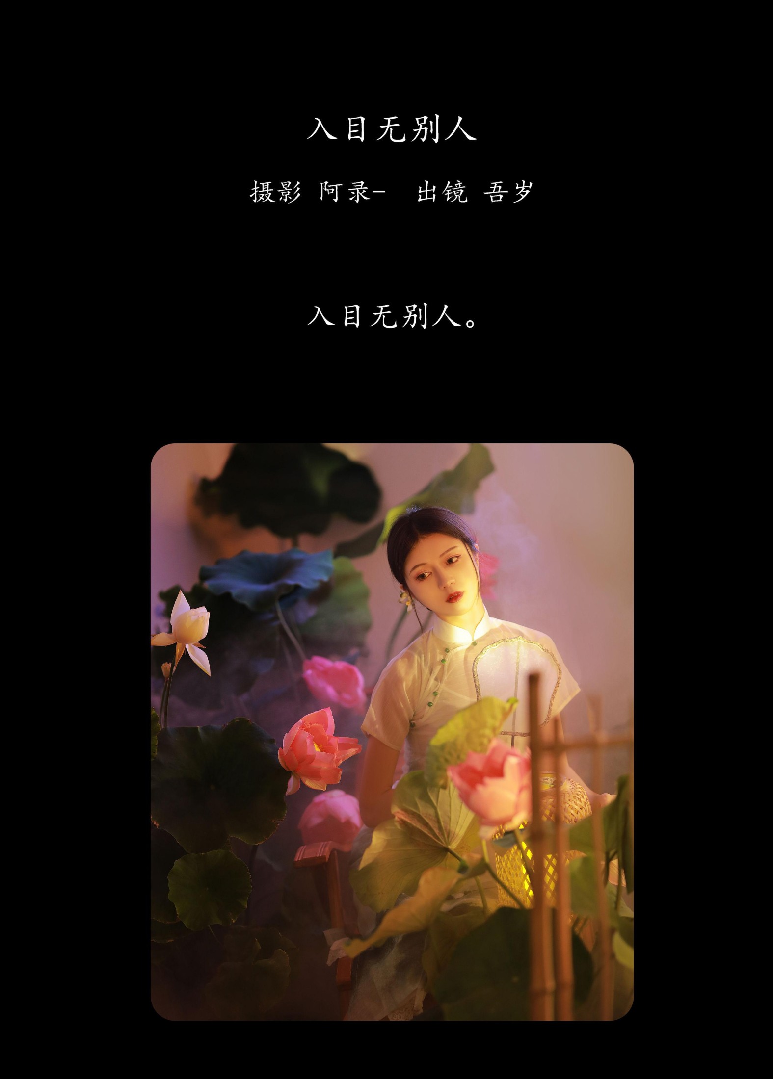 吾岁岁 – 《入目无别人》[25P]