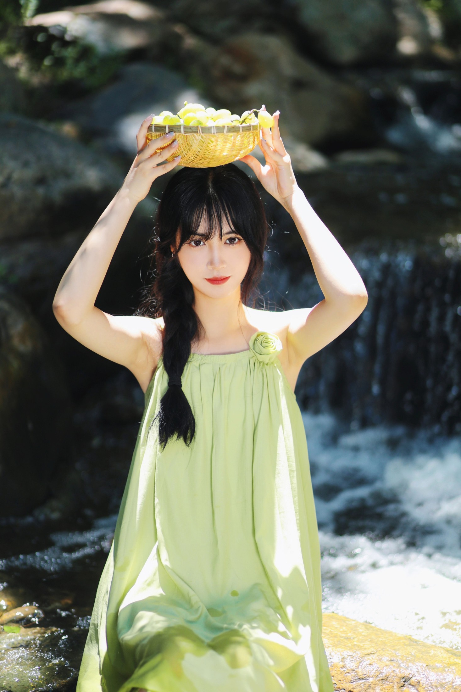 淺櫻桃奈 – 《青提与清溪》[28P]