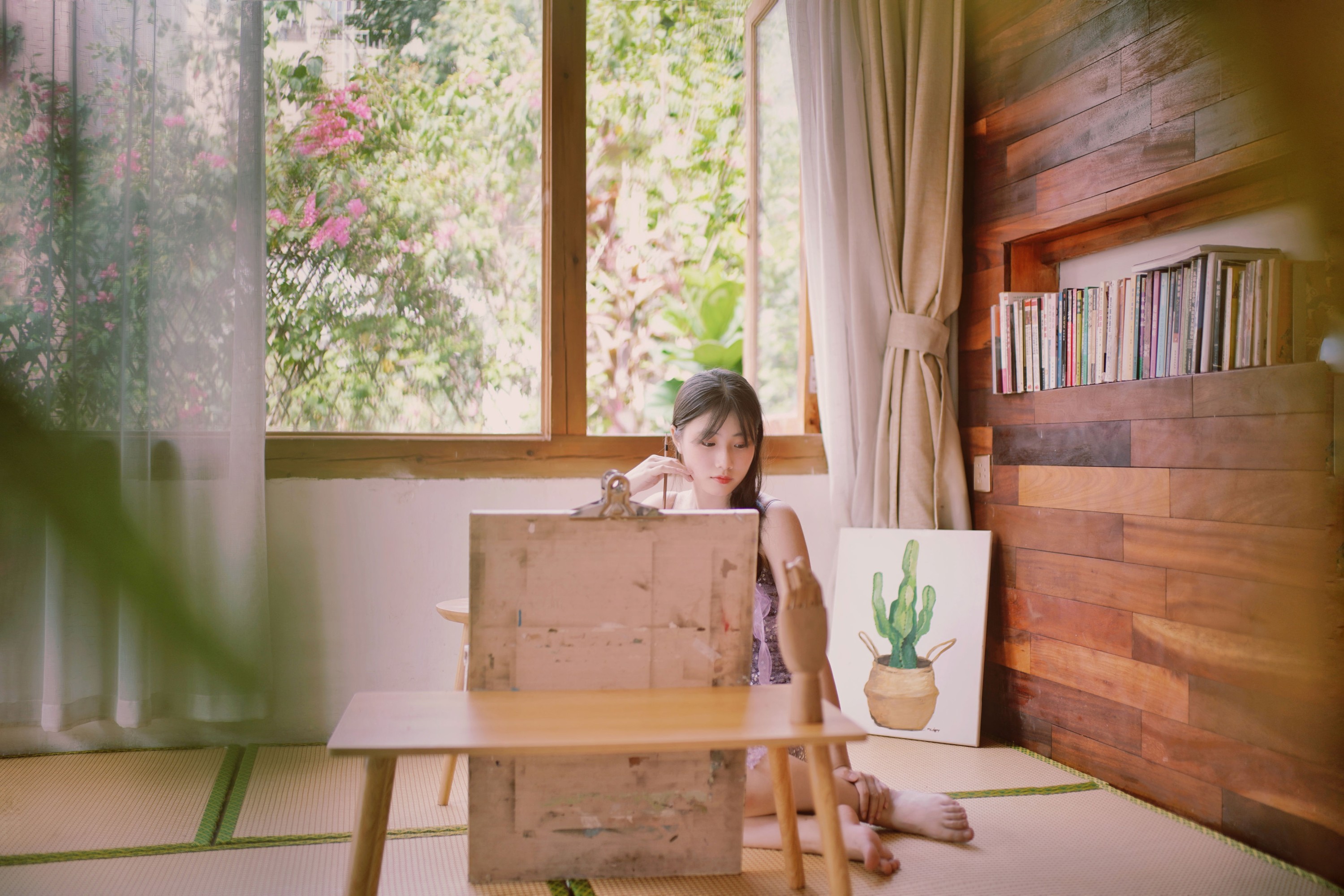 苏柒 – 《十七岁少女的画室》[24P]