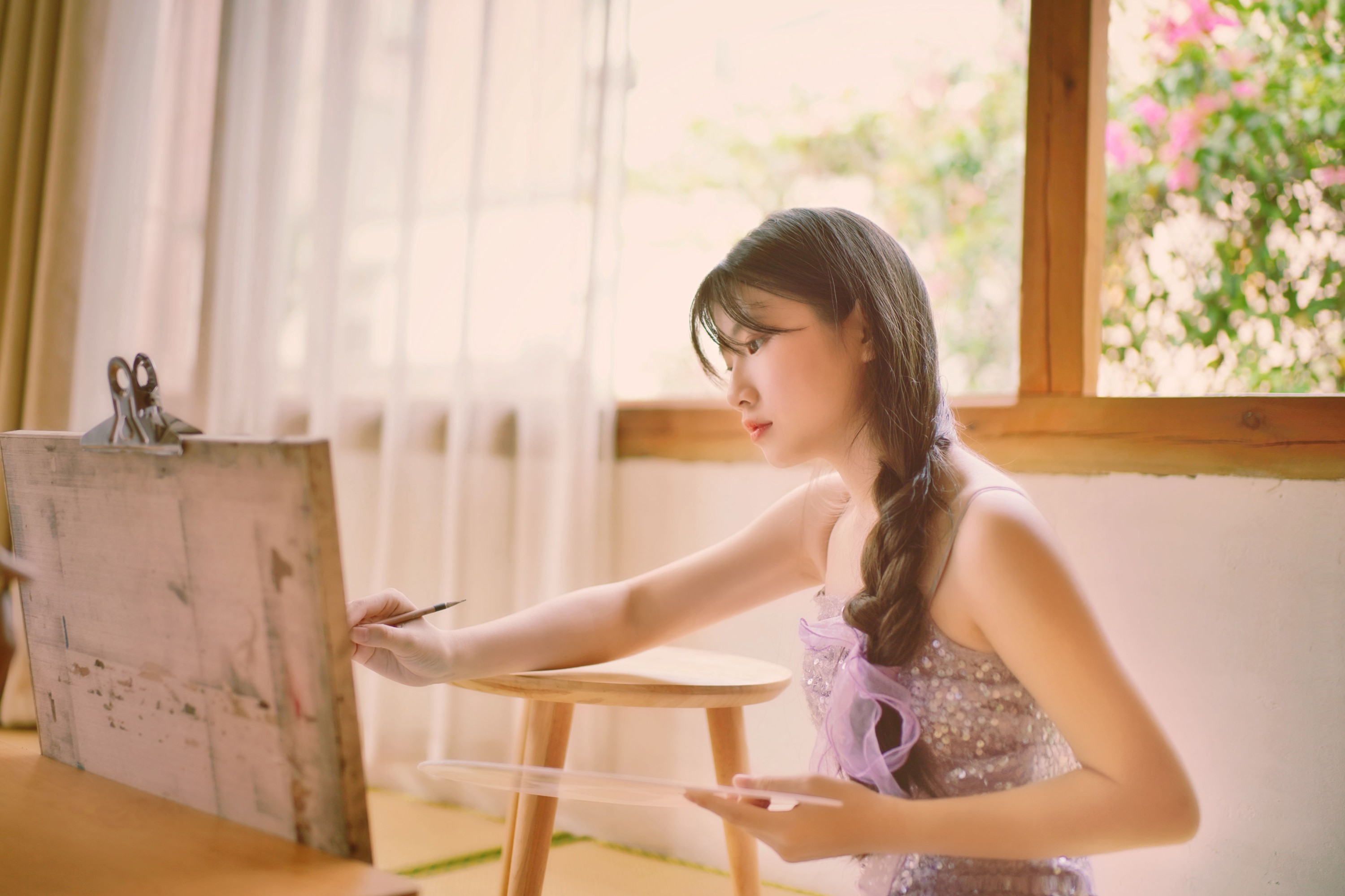 苏柒 – 《十七岁少女的画室》[24P]