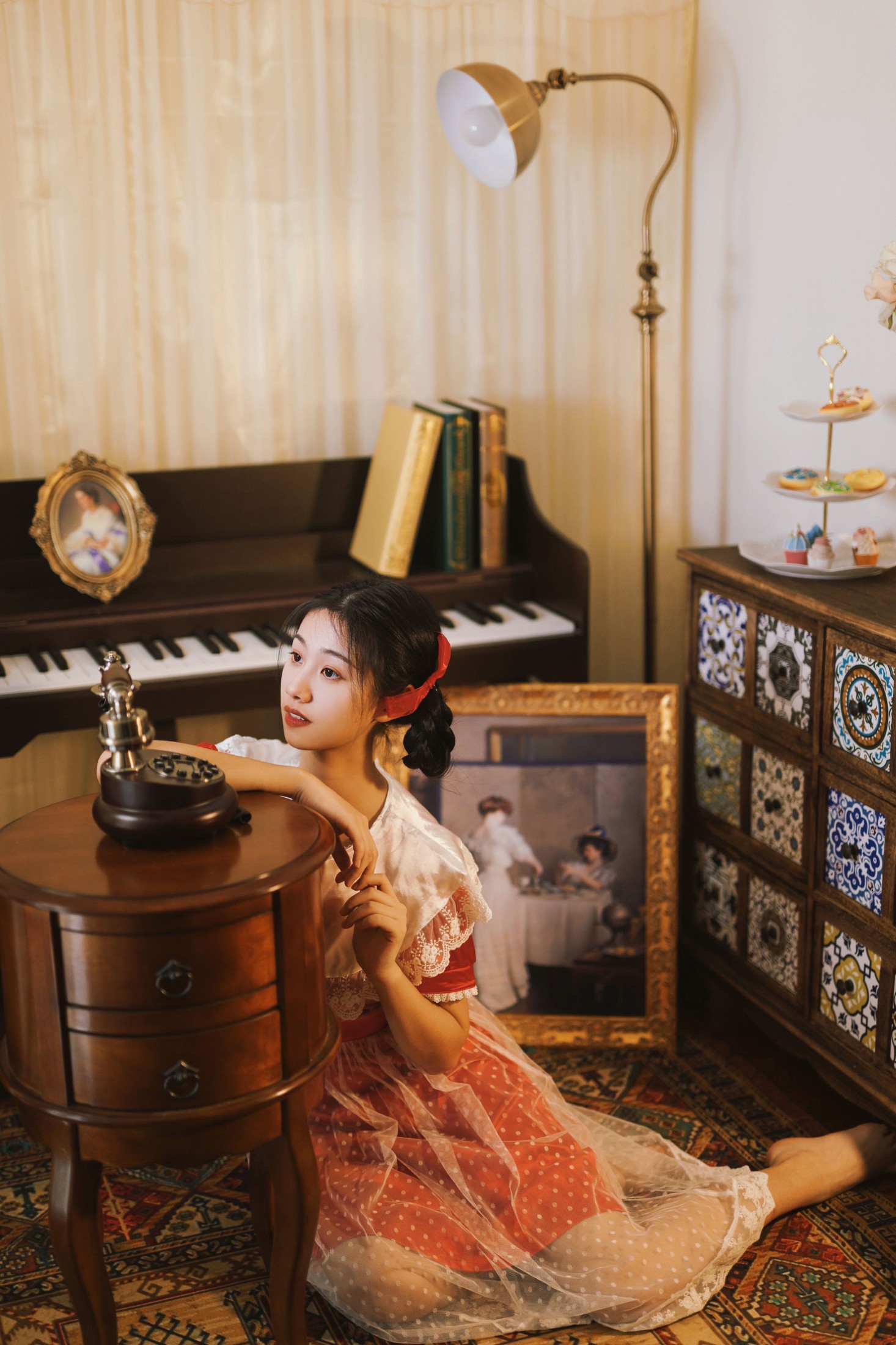 小怡咦x – 《如油画般的她》[38P]