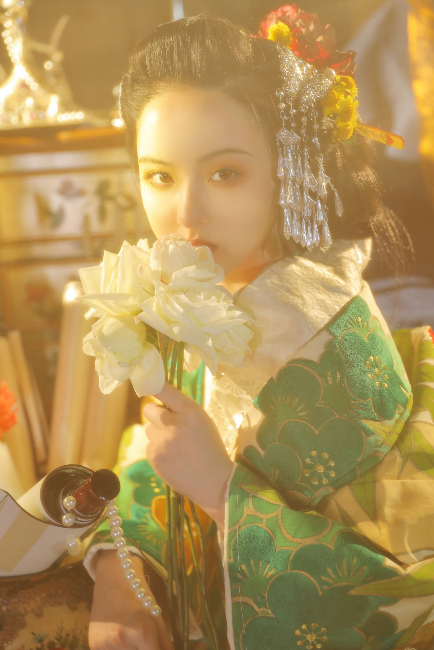 天晴后的樱花花 – 《富贵迷人》[30P]