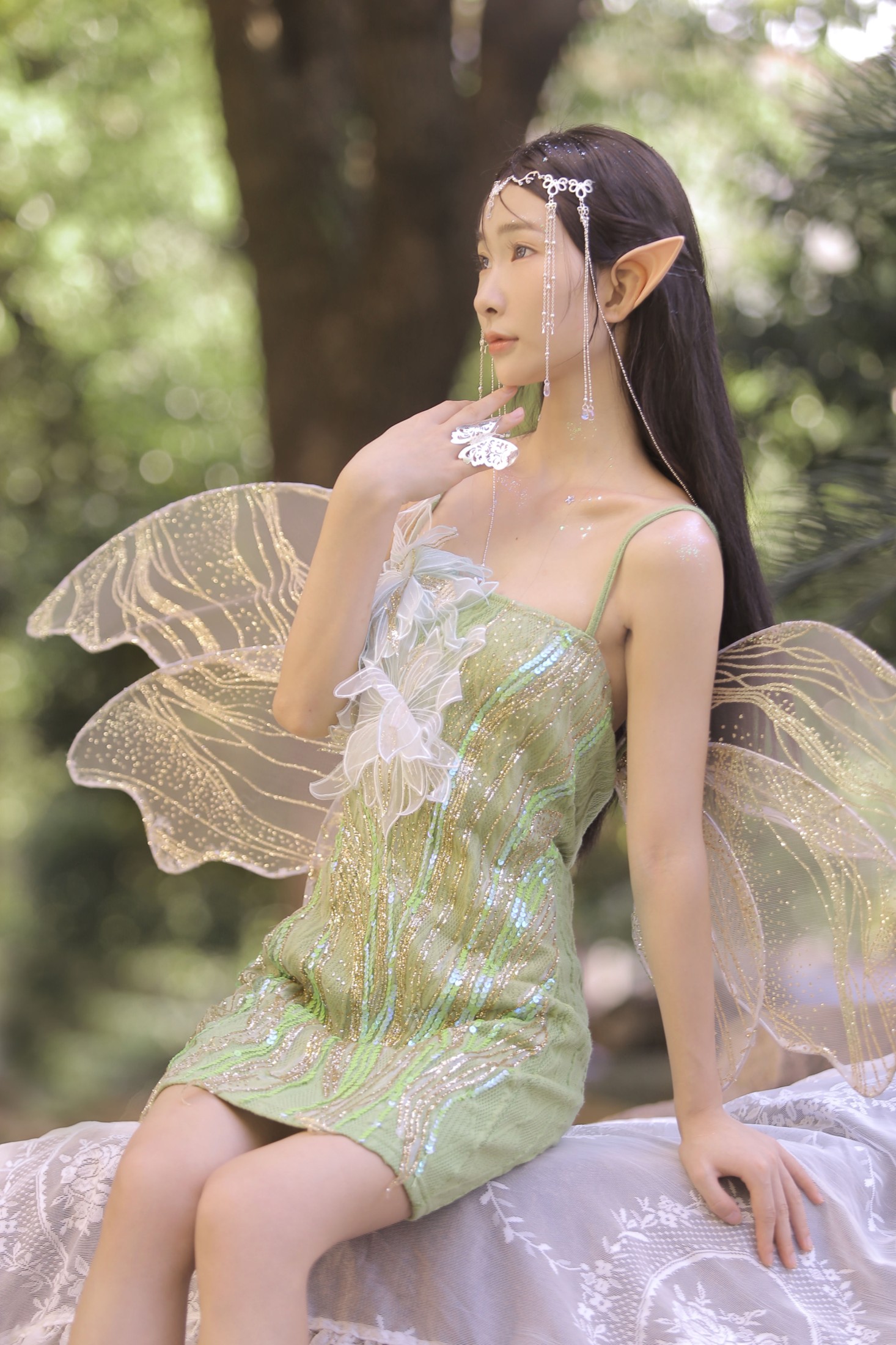 林 – 《精灵少女》[25P]