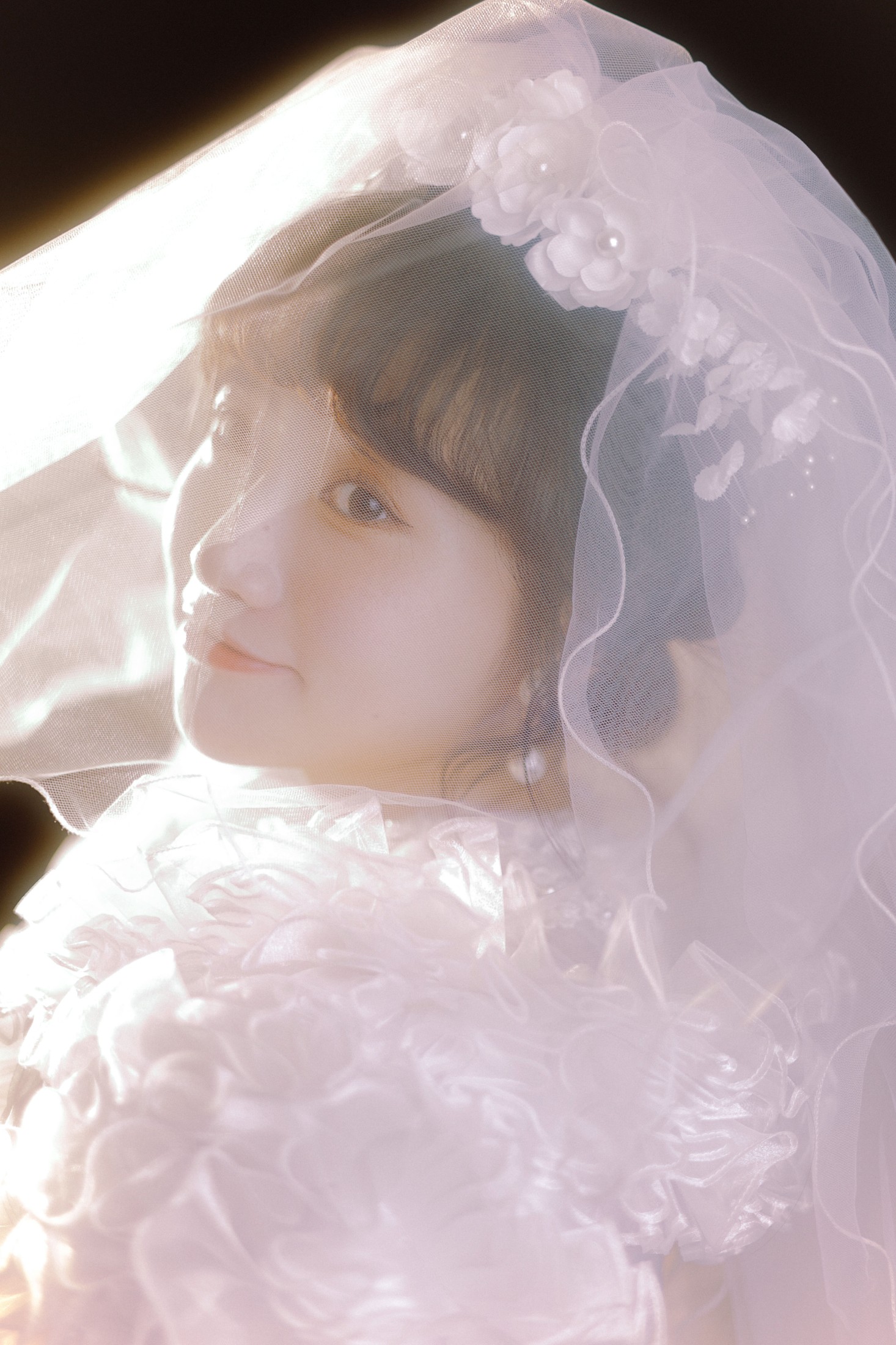 蓝胖子 – 《幻彩白纱》[45P]