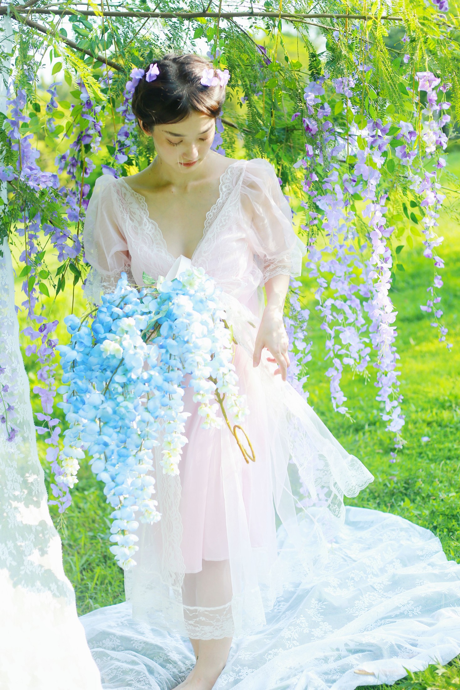 九九诗 – 《温柔紫藤》[31P]