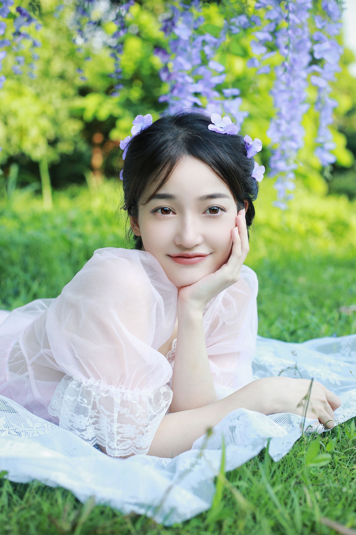 九九诗 – 《温柔紫藤》[31P]