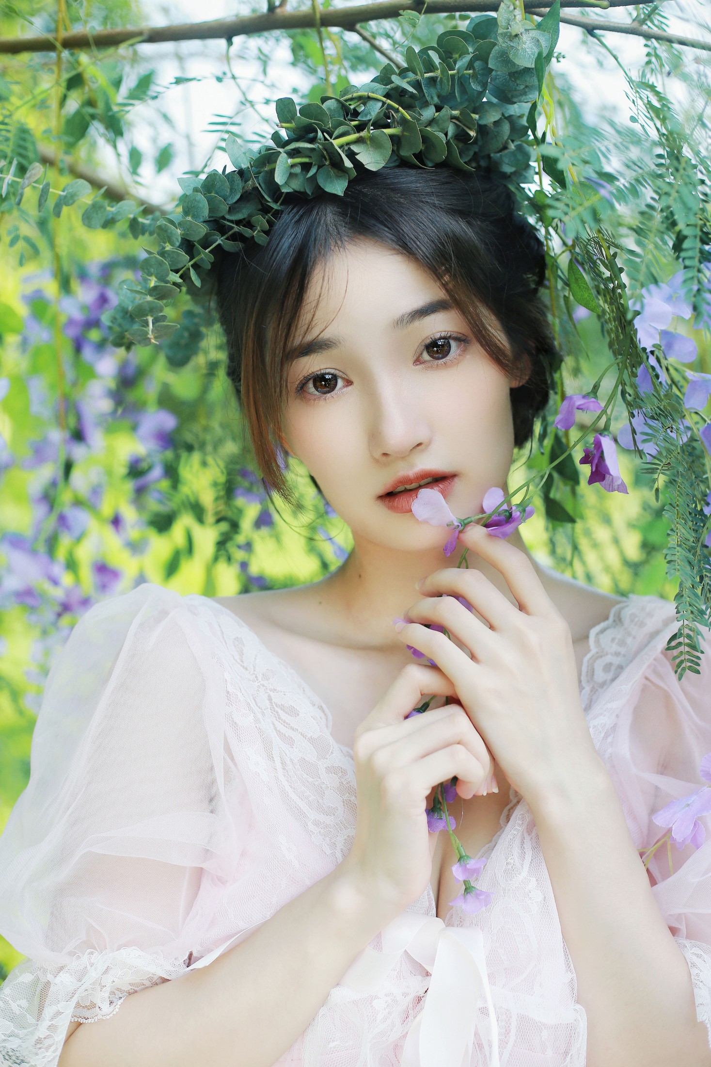 九九诗 – 《温柔紫藤》[31P]