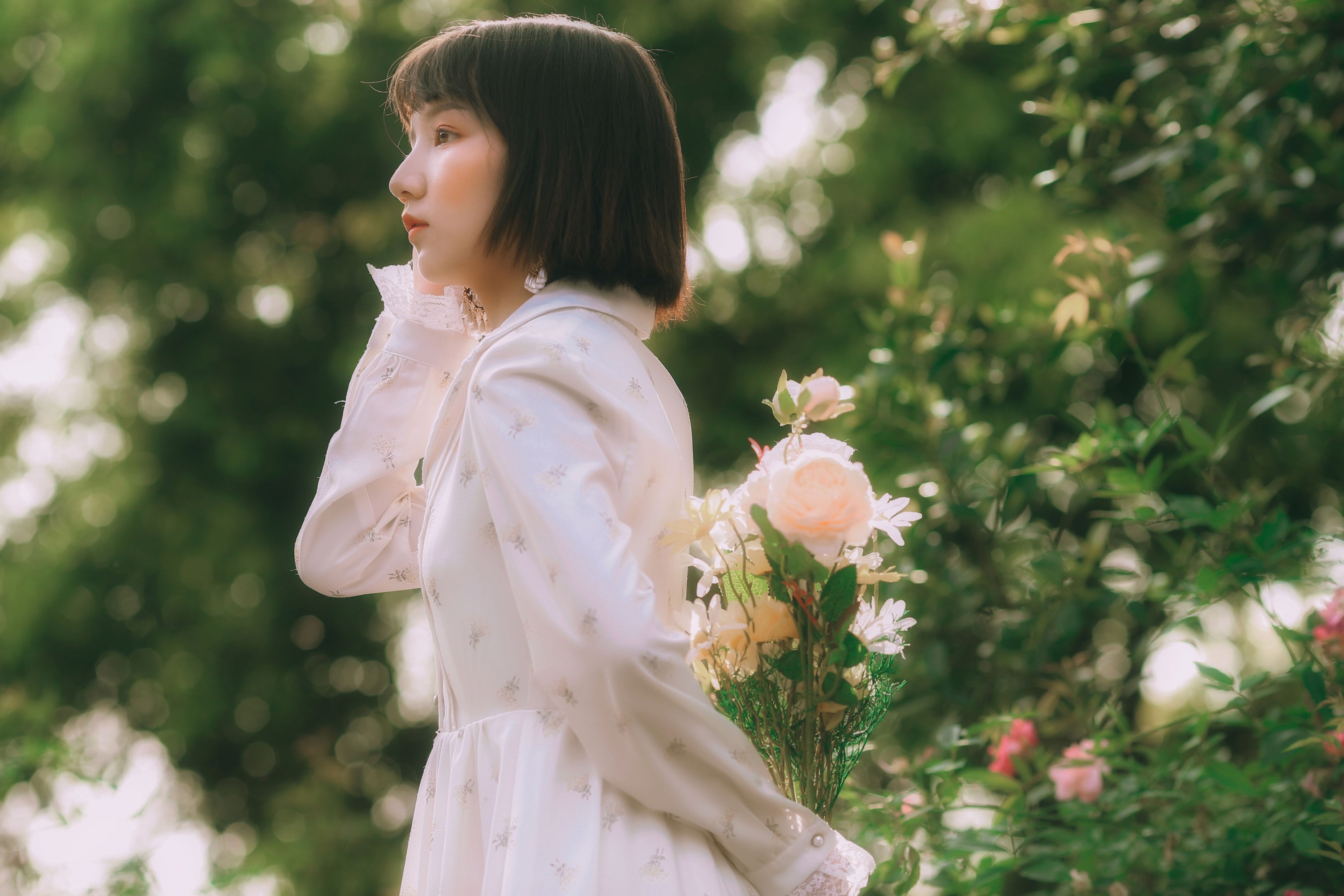 橄米 – 《少女的裙摆》[25P]