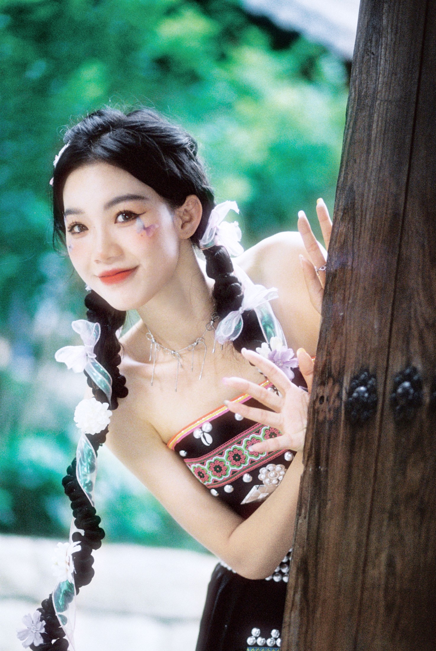 晚小九 – 《哈尼族甜妹》[28P]